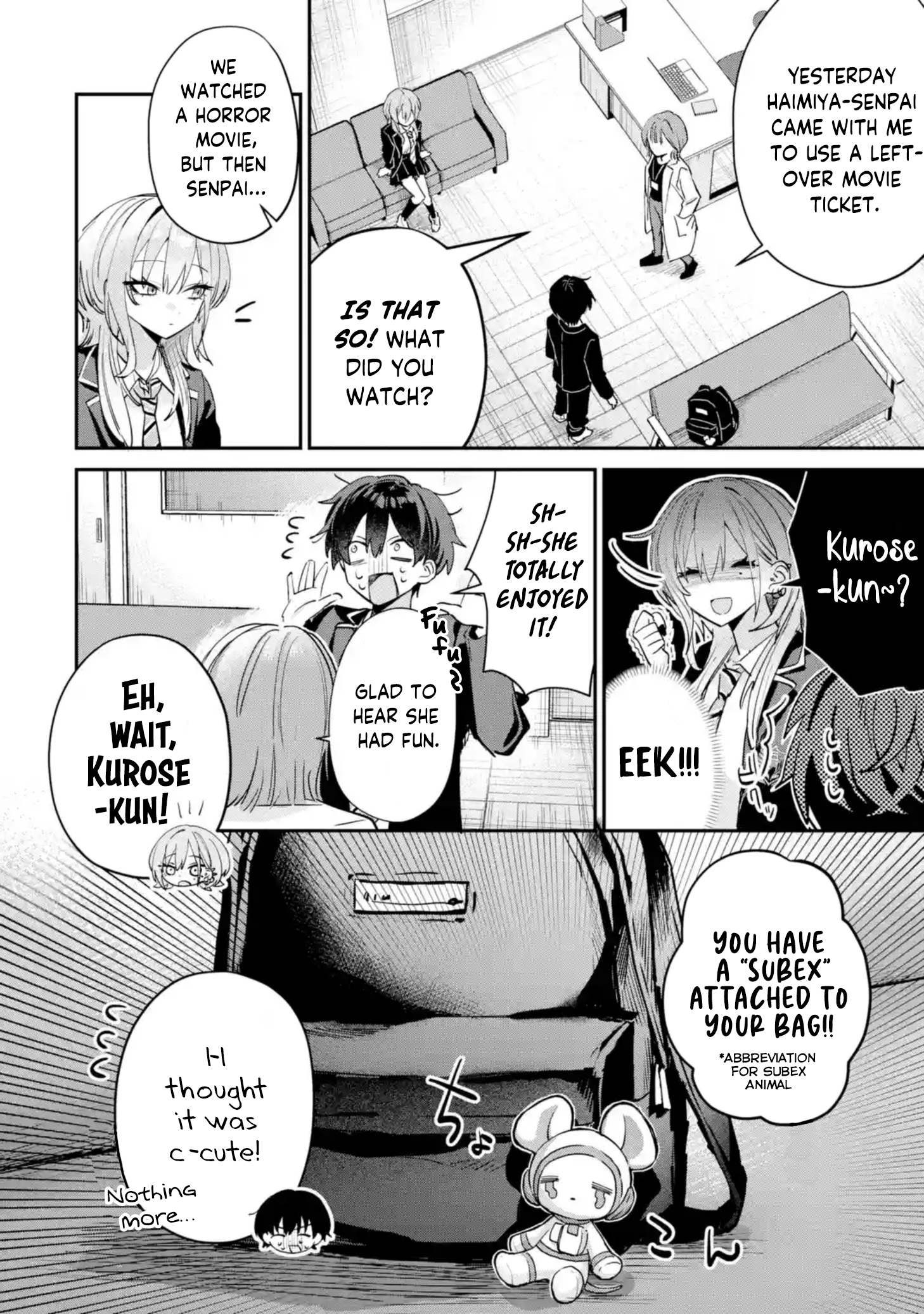Haimiya-Senpai is Cutie Scary Chapter 14 page 5 - 