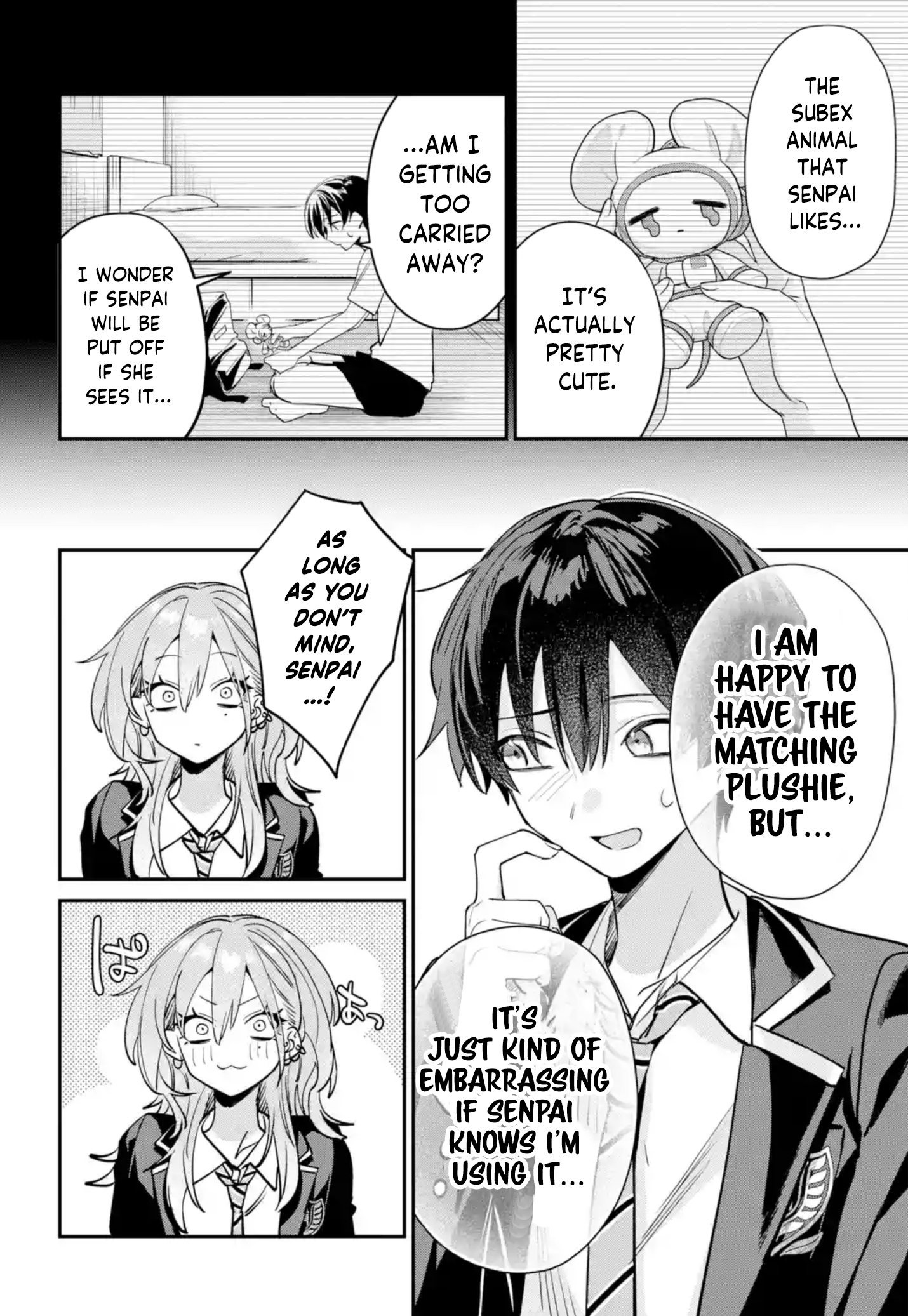 Haimiya-Senpai is Cutie Scary Chapter 14 page 7 - 