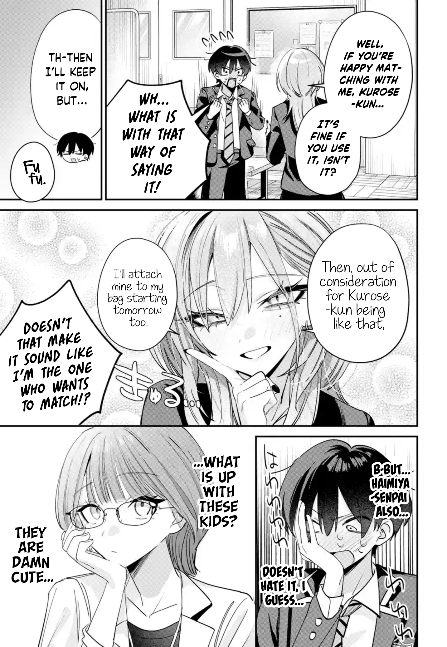 Haimiya-Senpai is Cutie Scary Chapter 14 page 8 - 