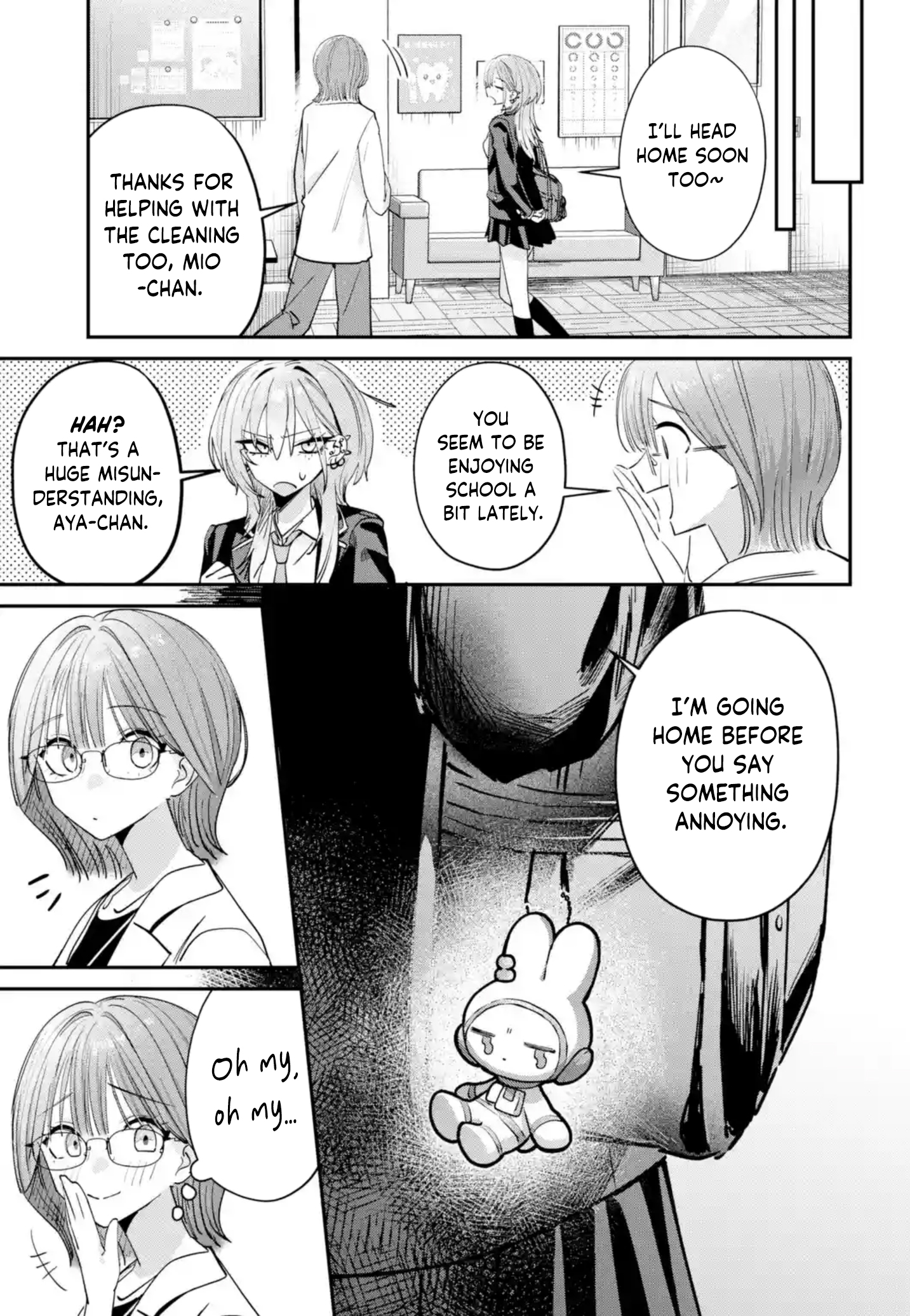 Haimiya-Senpai is Cutie Scary Chapter 14 page 10 - 