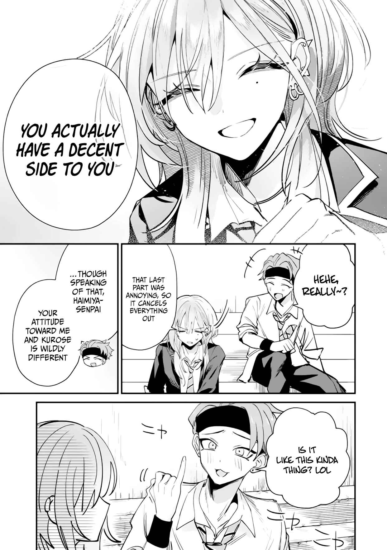 Haimiya-Senpai is Cutie Scary Chapter 17 page 14 - 