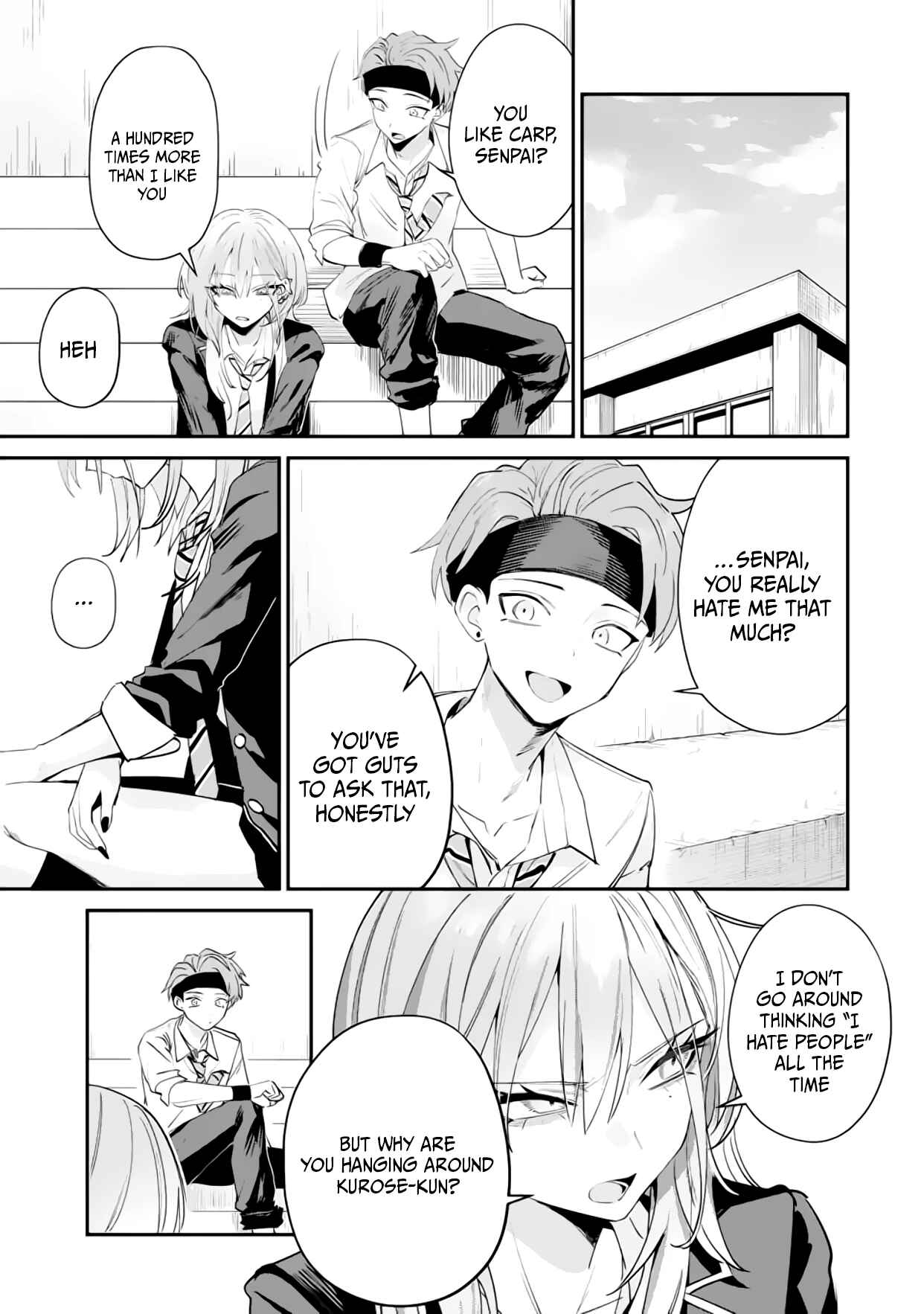 Haimiya-Senpai is Cutie Scary Chapter 17 page 8 - 