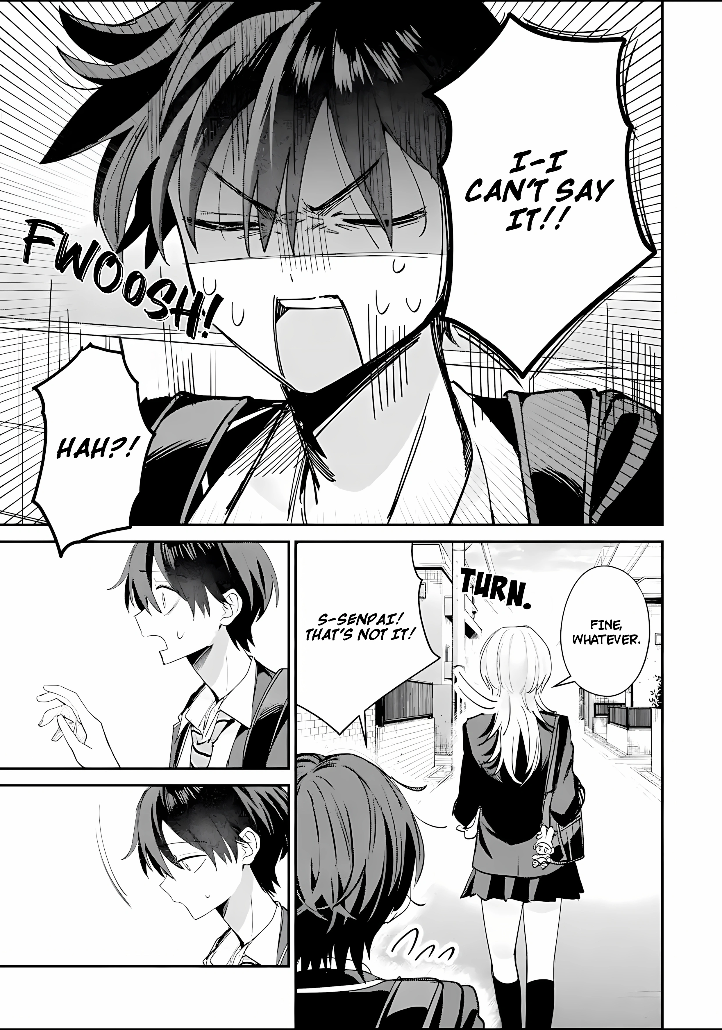 Haimiya-Senpai is Cutie Scary Chapter 18 page 12 - 