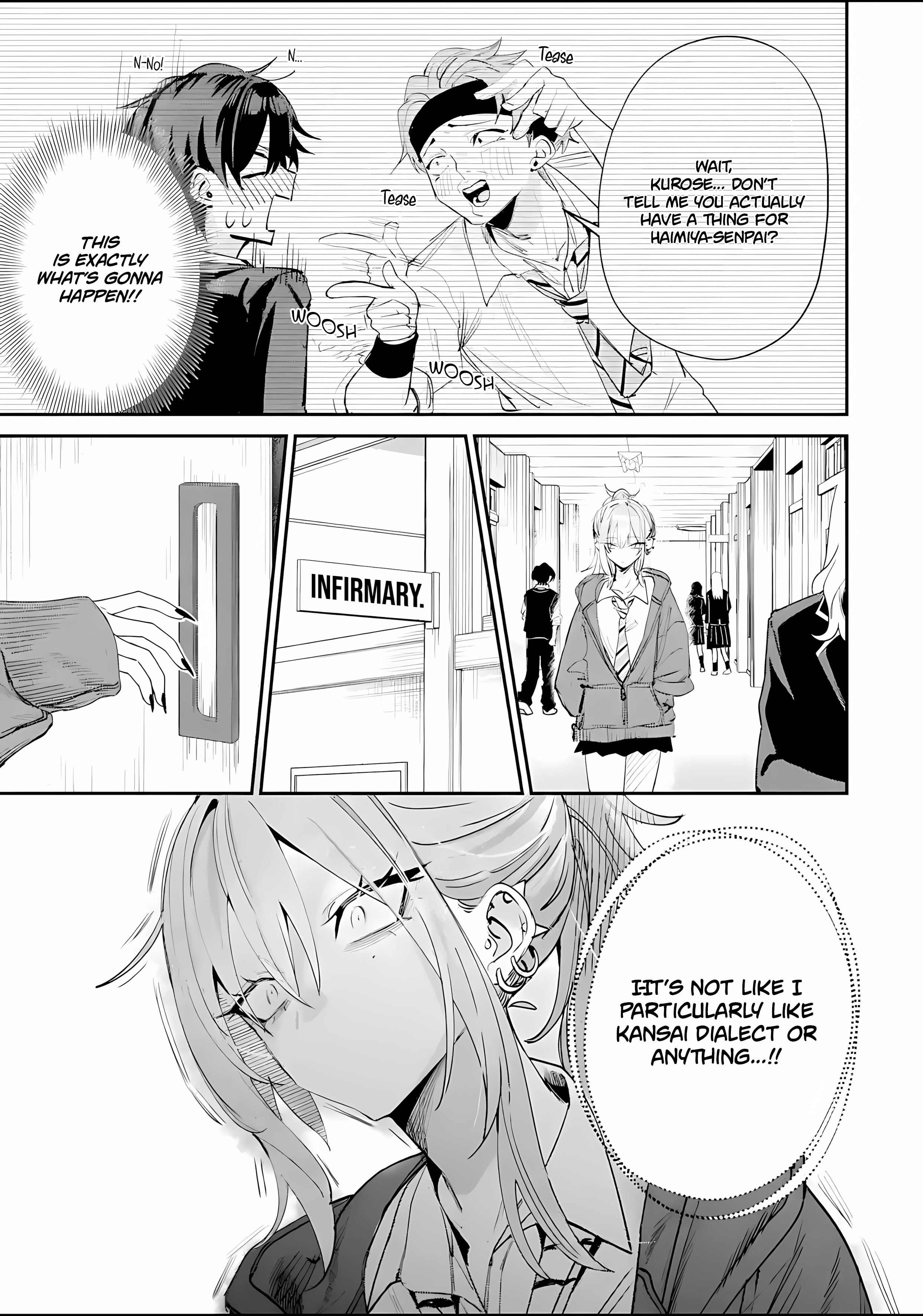 Haimiya-Senpai is Cutie Scary Chapter 18 page 4 - 
