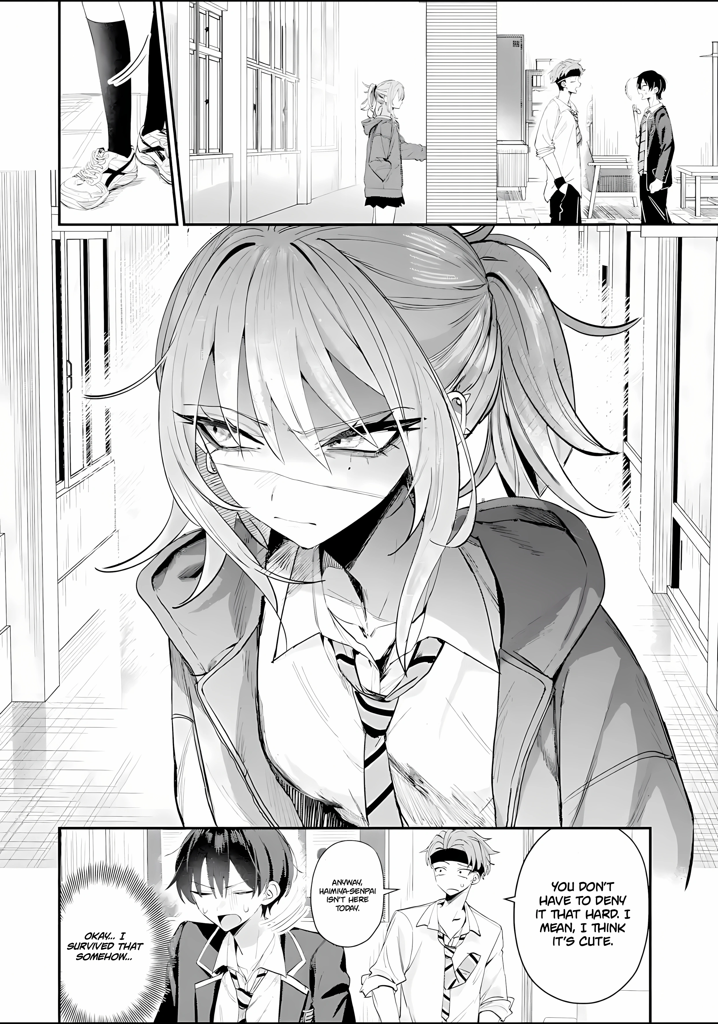 Haimiya-Senpai is Cutie Scary Chapter 18 page 5 - 