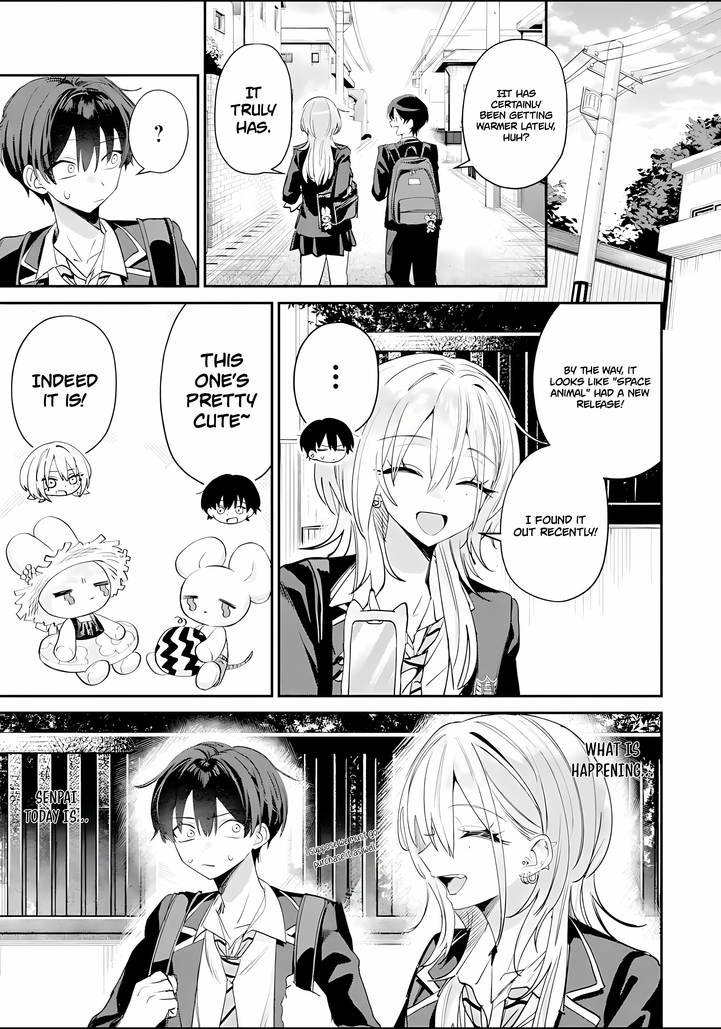 Haimiya-Senpai is Cutie Scary Chapter 18 page 8 - 