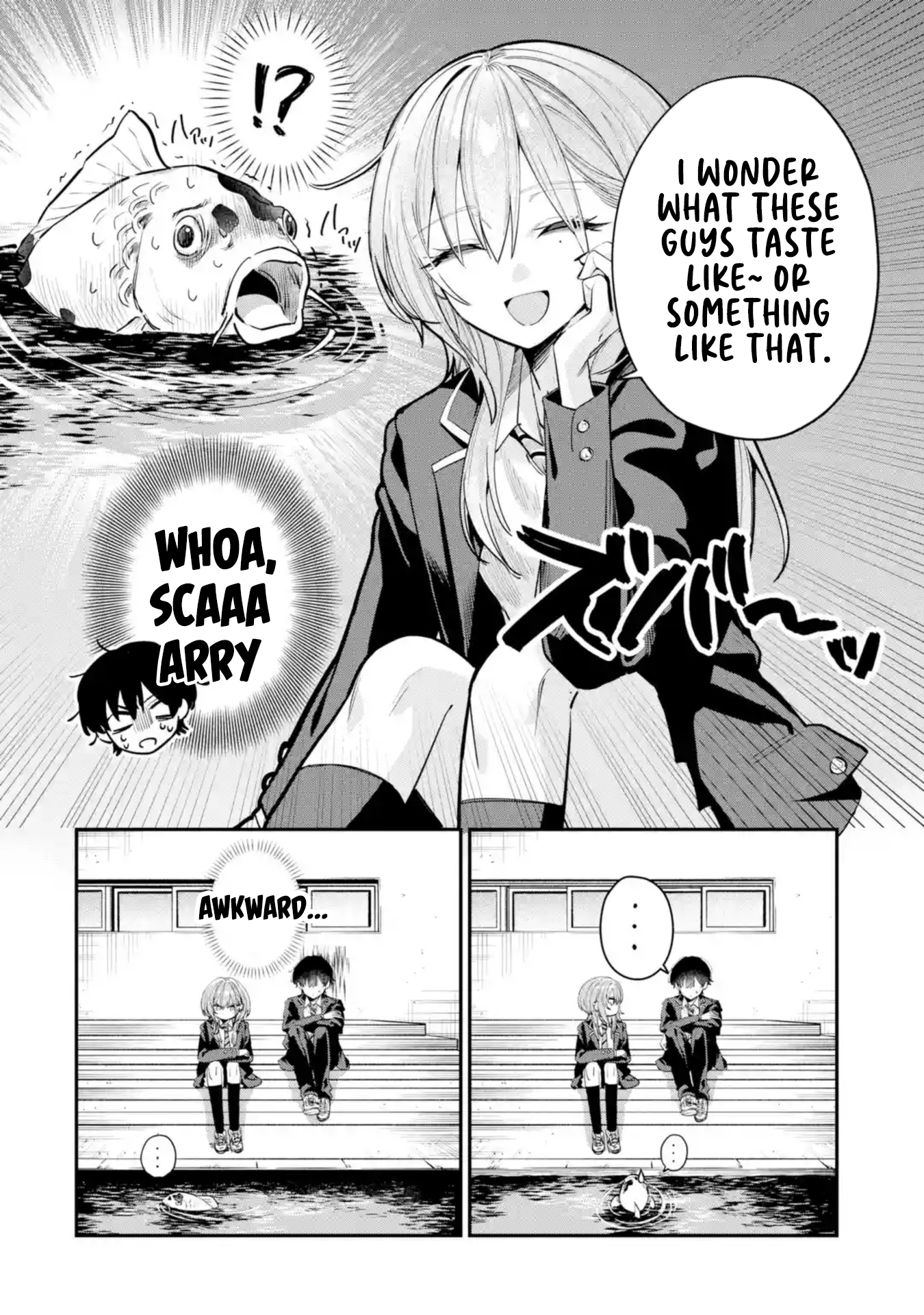 Haimiya-Senpai is Cutie Scary Chapter 19.1 page 3 - 