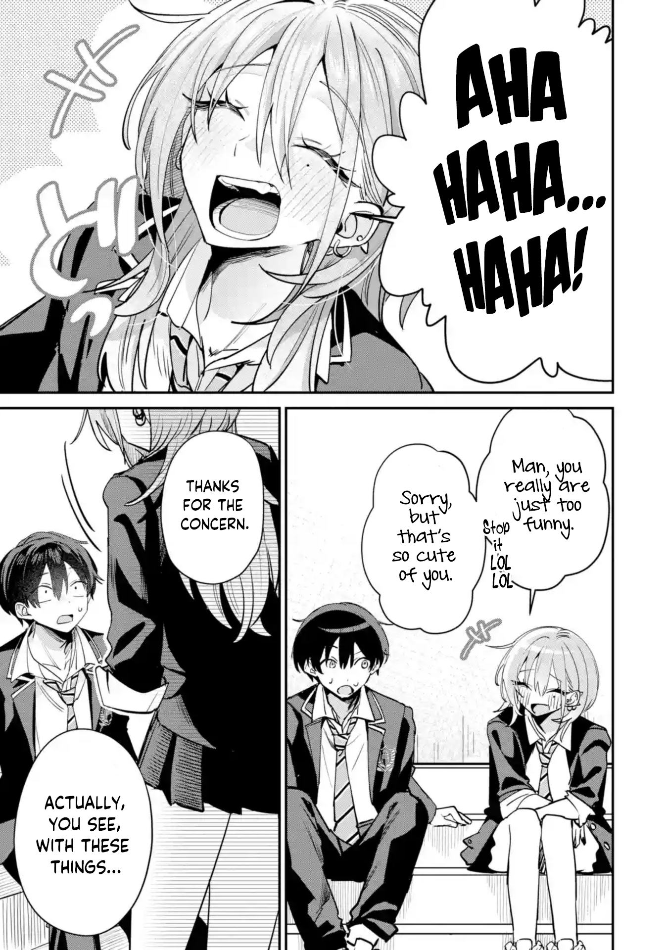 Haimiya-Senpai is Cutie Scary Chapter 19 page 14 - 