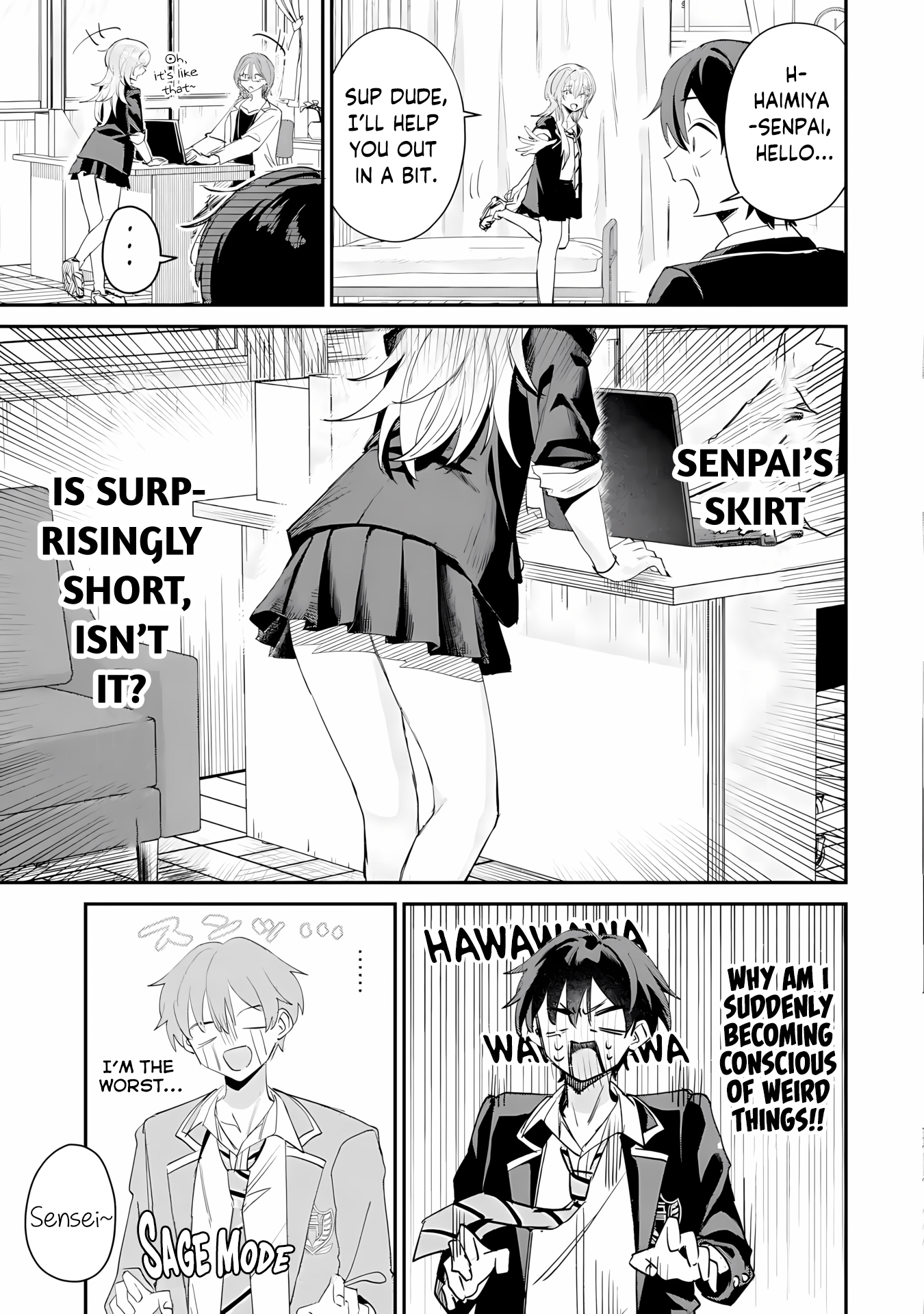 Haimiya-Senpai is Cutie Scary Chapter 19 page 6 - 