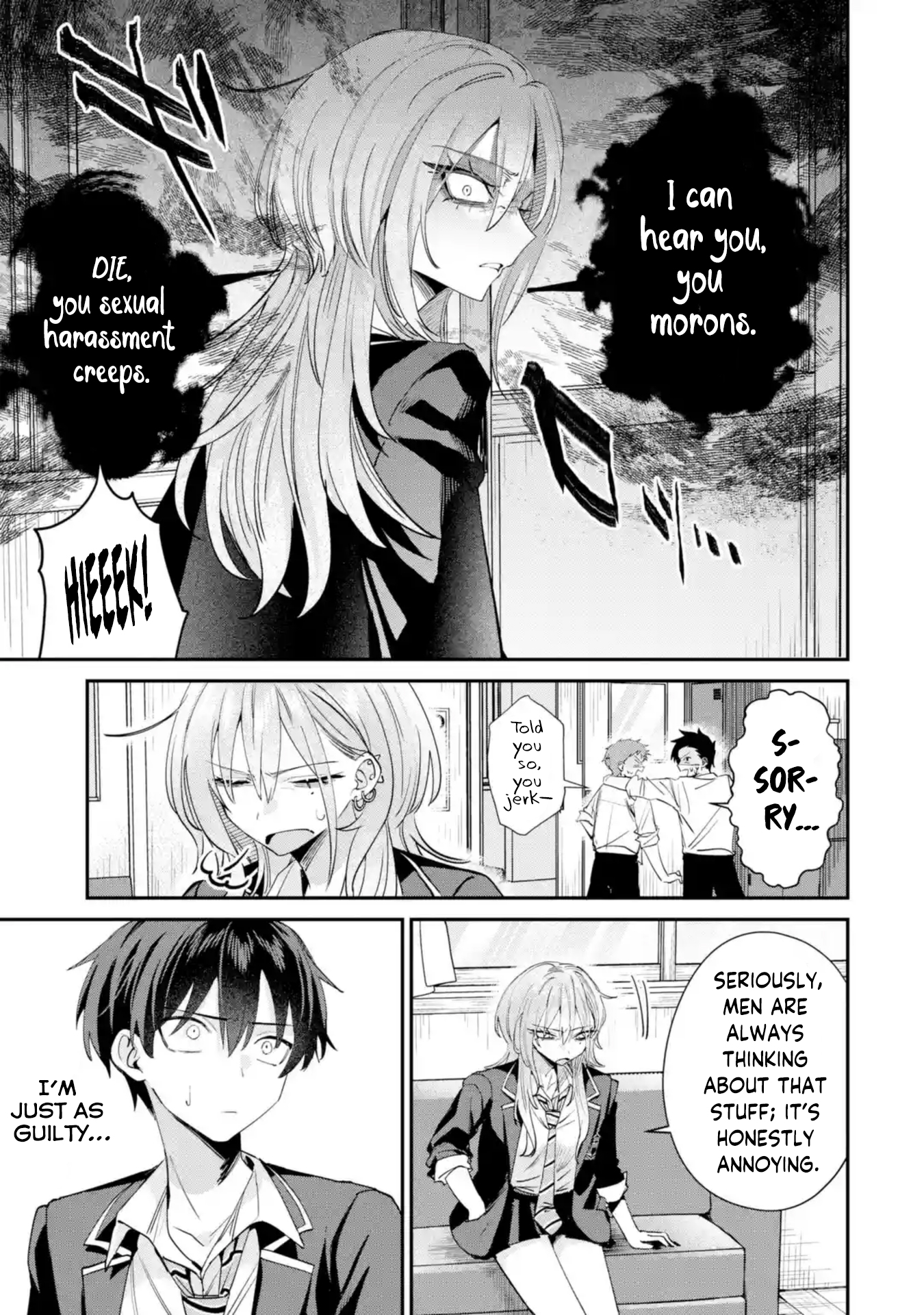 Haimiya-Senpai is Cutie Scary Chapter 19 page 8 - 