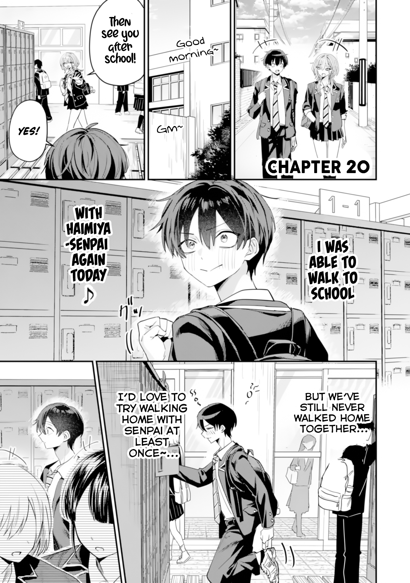 Haimiya-Senpai is Cutie Scary Chapter 20 page 2 - 