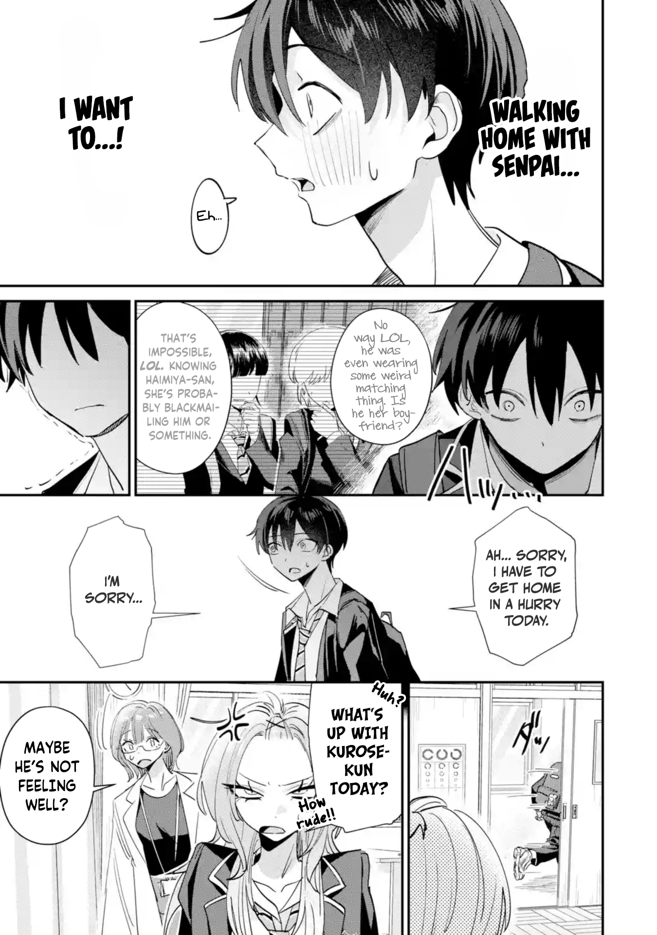 Haimiya-Senpai is Cutie Scary Chapter 20 page 12 - 