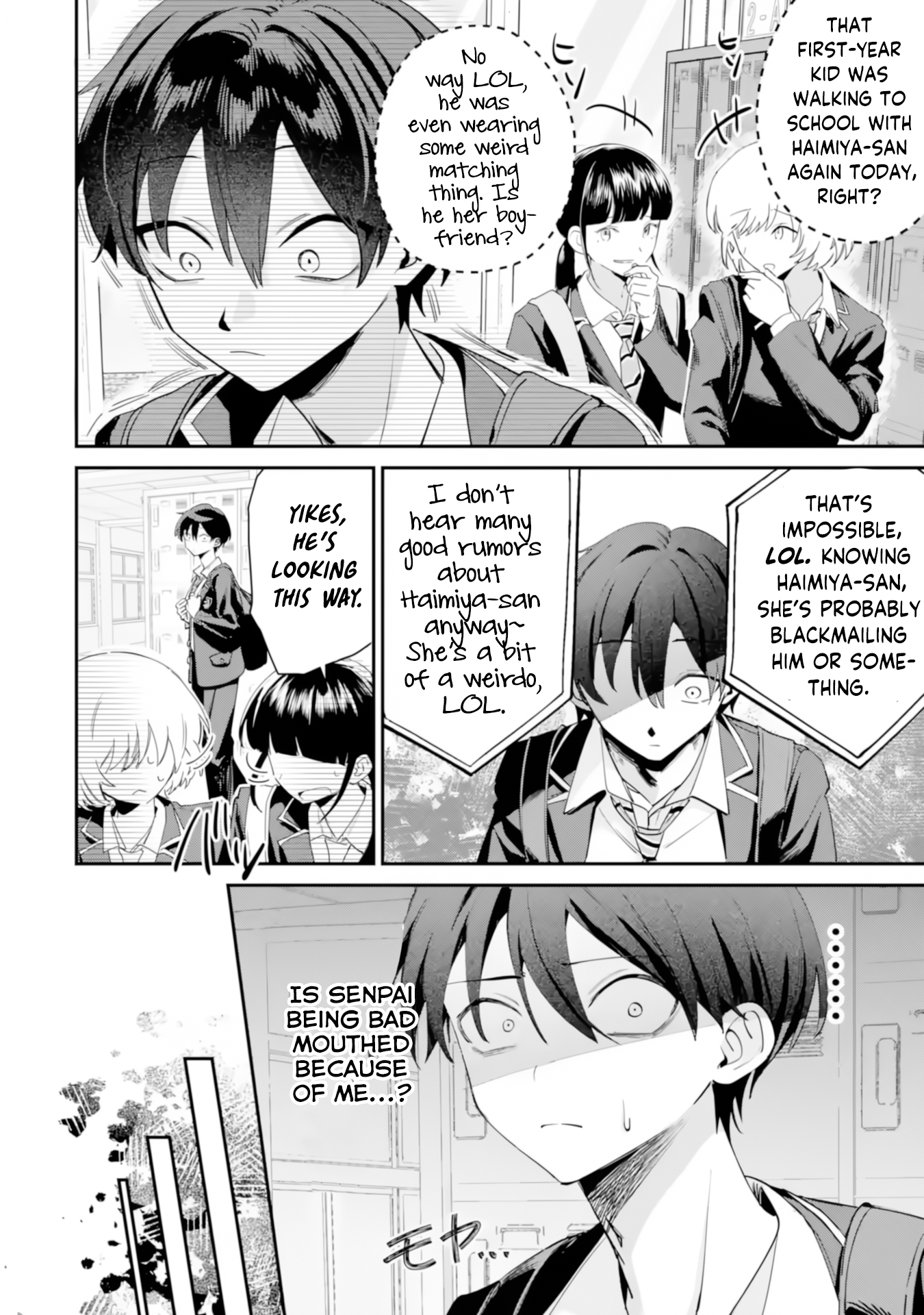 Haimiya-Senpai is Cutie Scary Chapter 20 page 3 - 