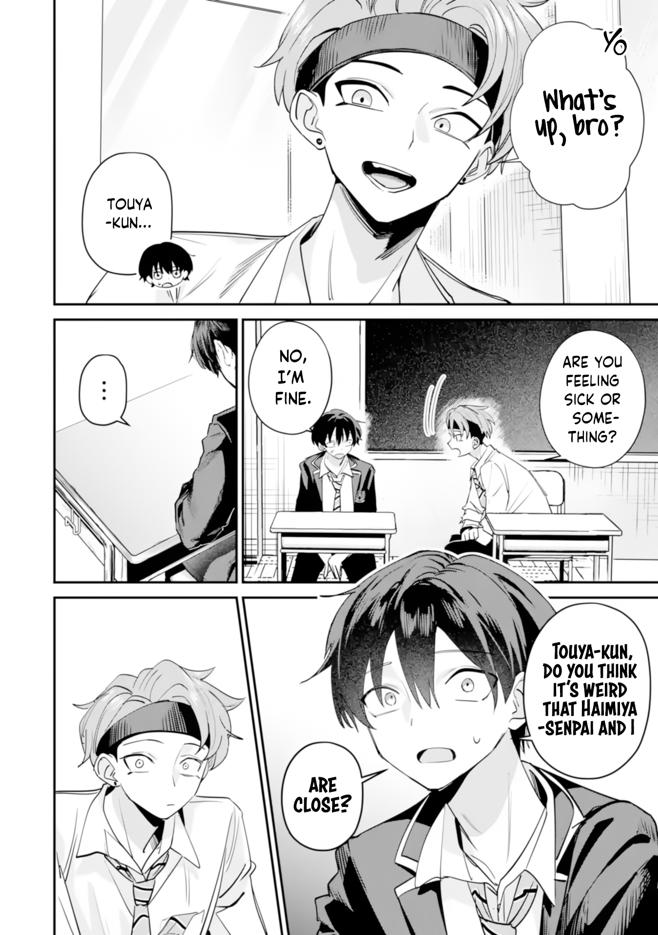 Haimiya-Senpai is Cutie Scary Chapter 20 page 5 - 