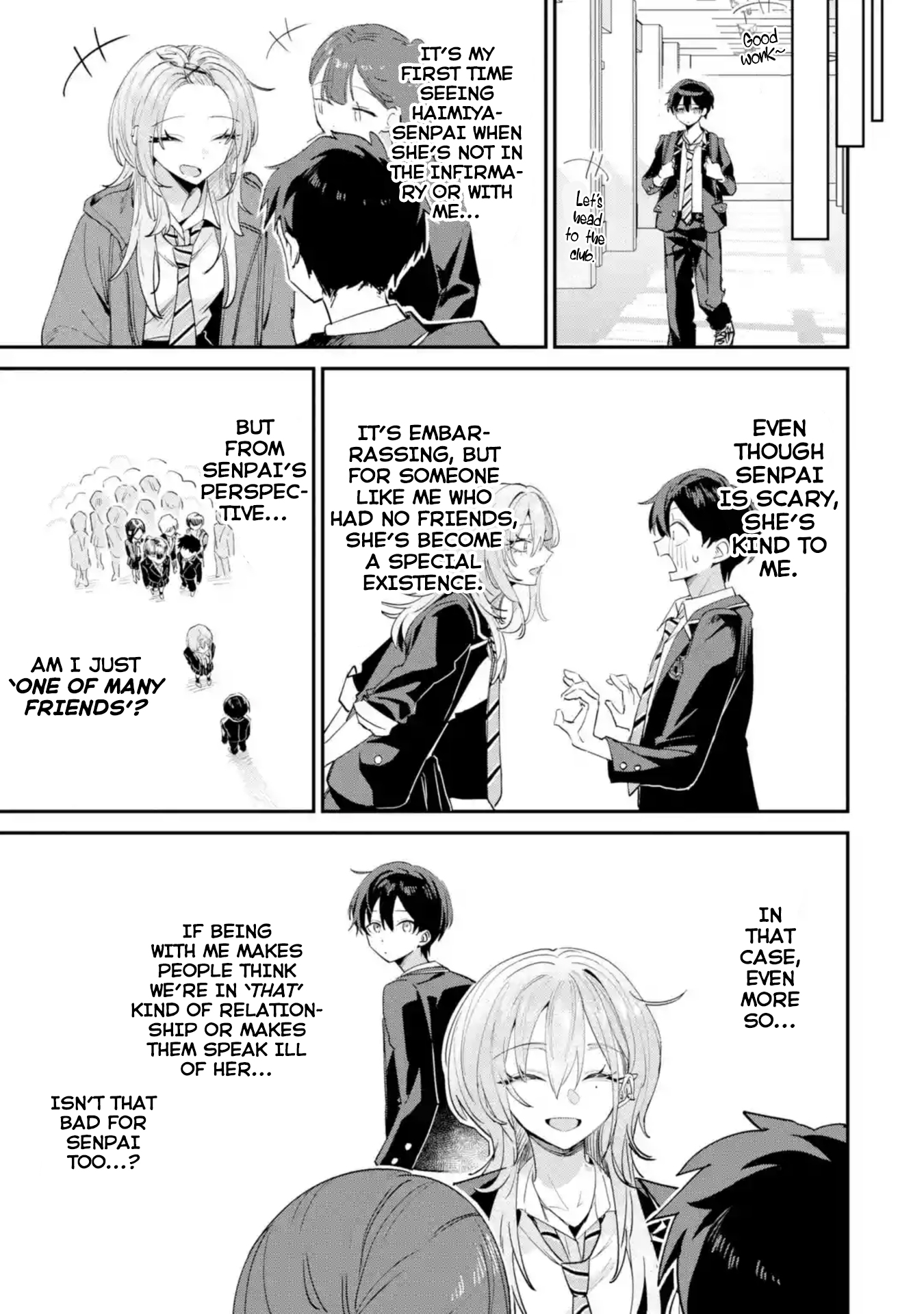 Haimiya-Senpai is Cutie Scary Chapter 20 page 10 - 