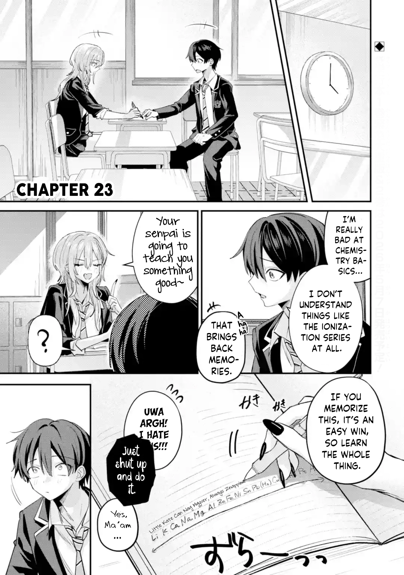Haimiya-Senpai is Cutie Scary Chapter 23 page 2 - 