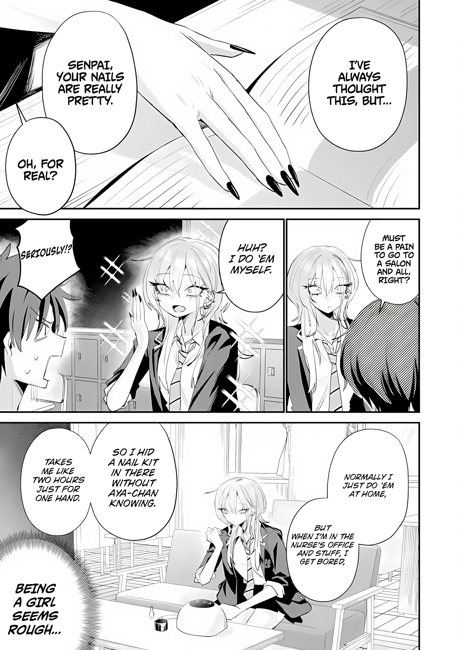Haimiya-Senpai is Cutie Scary Chapter 24 page 8 - 