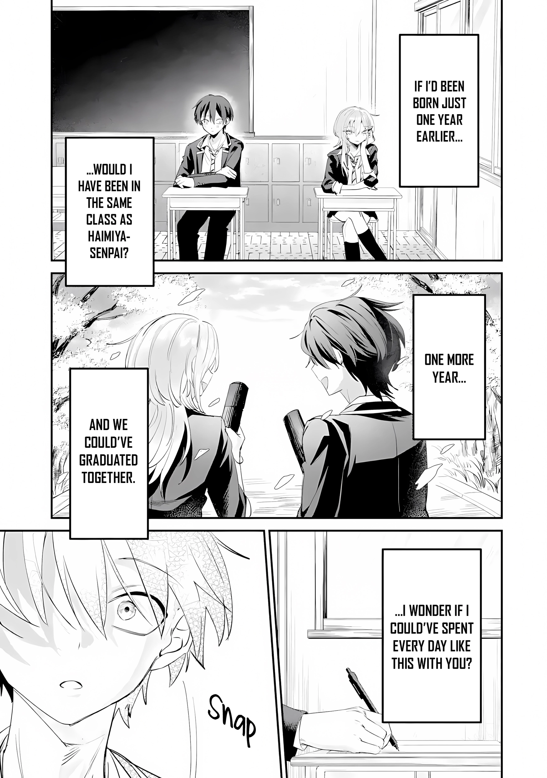 Haimiya-Senpai is Cutie Scary Chapter 24 page 10 - 