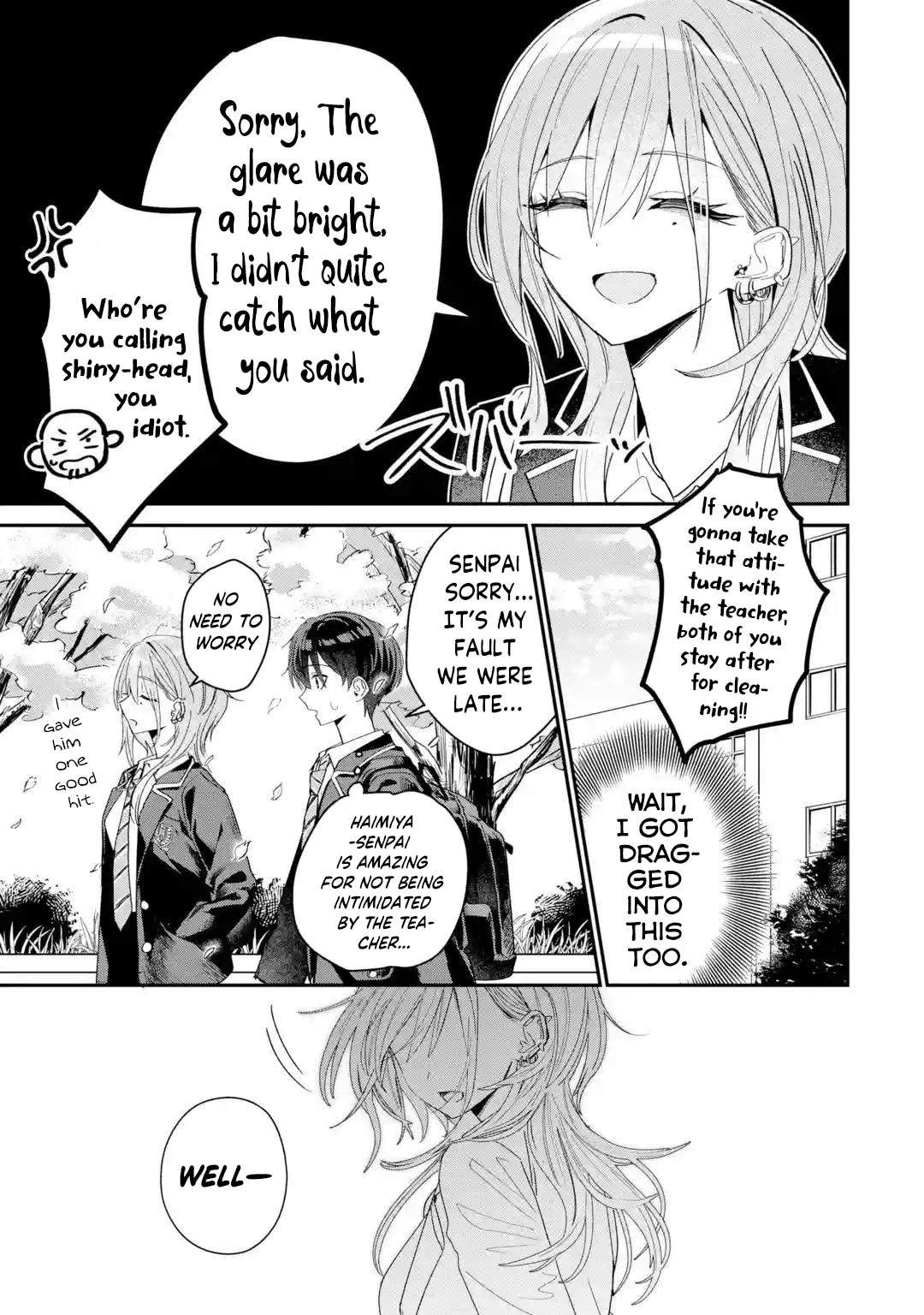 Haimiya-Senpai is Cutie Scary Chapter 3 page 8 - 