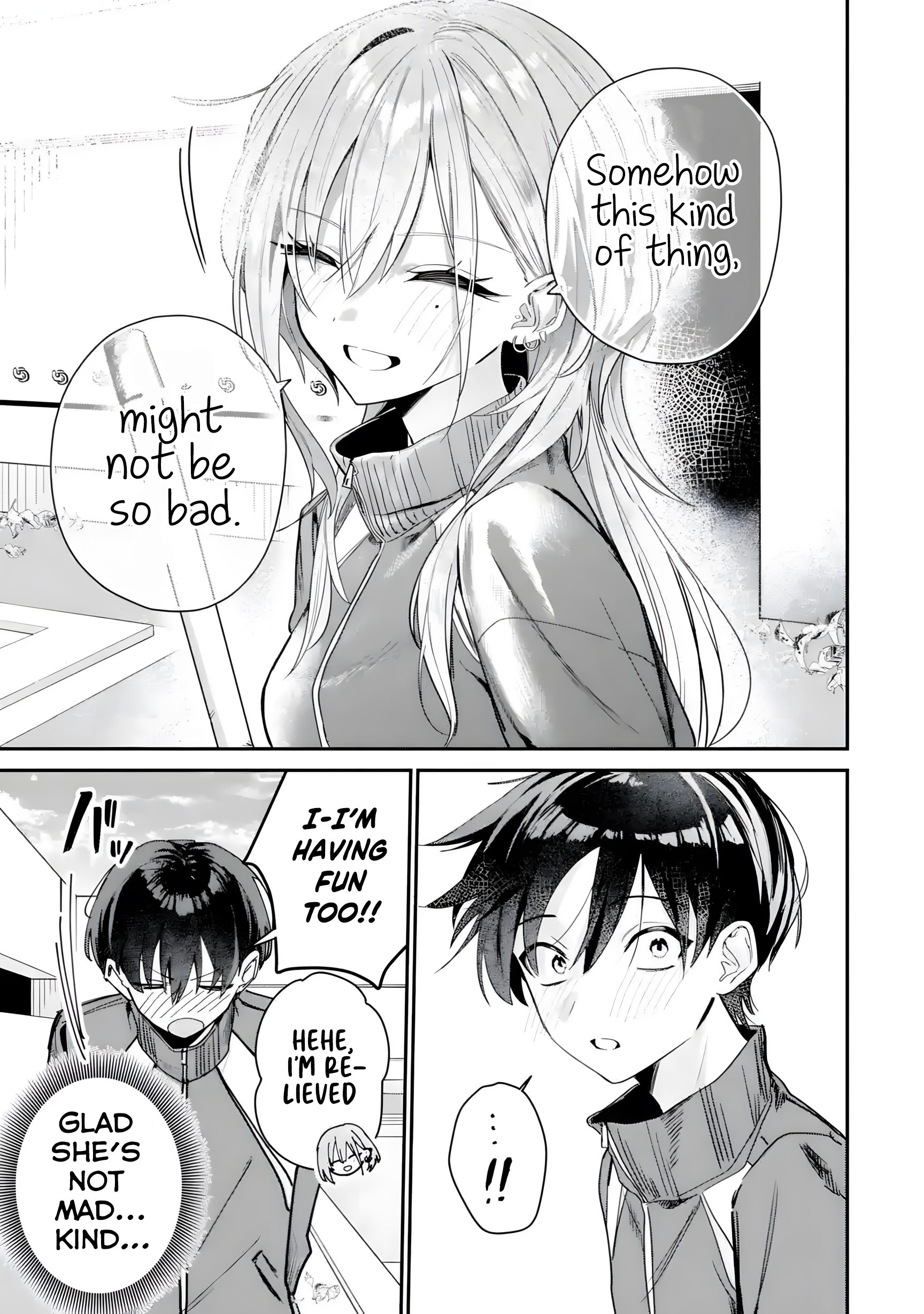 Haimiya-Senpai is Cutie Scary Chapter 4.1 page 4 - 