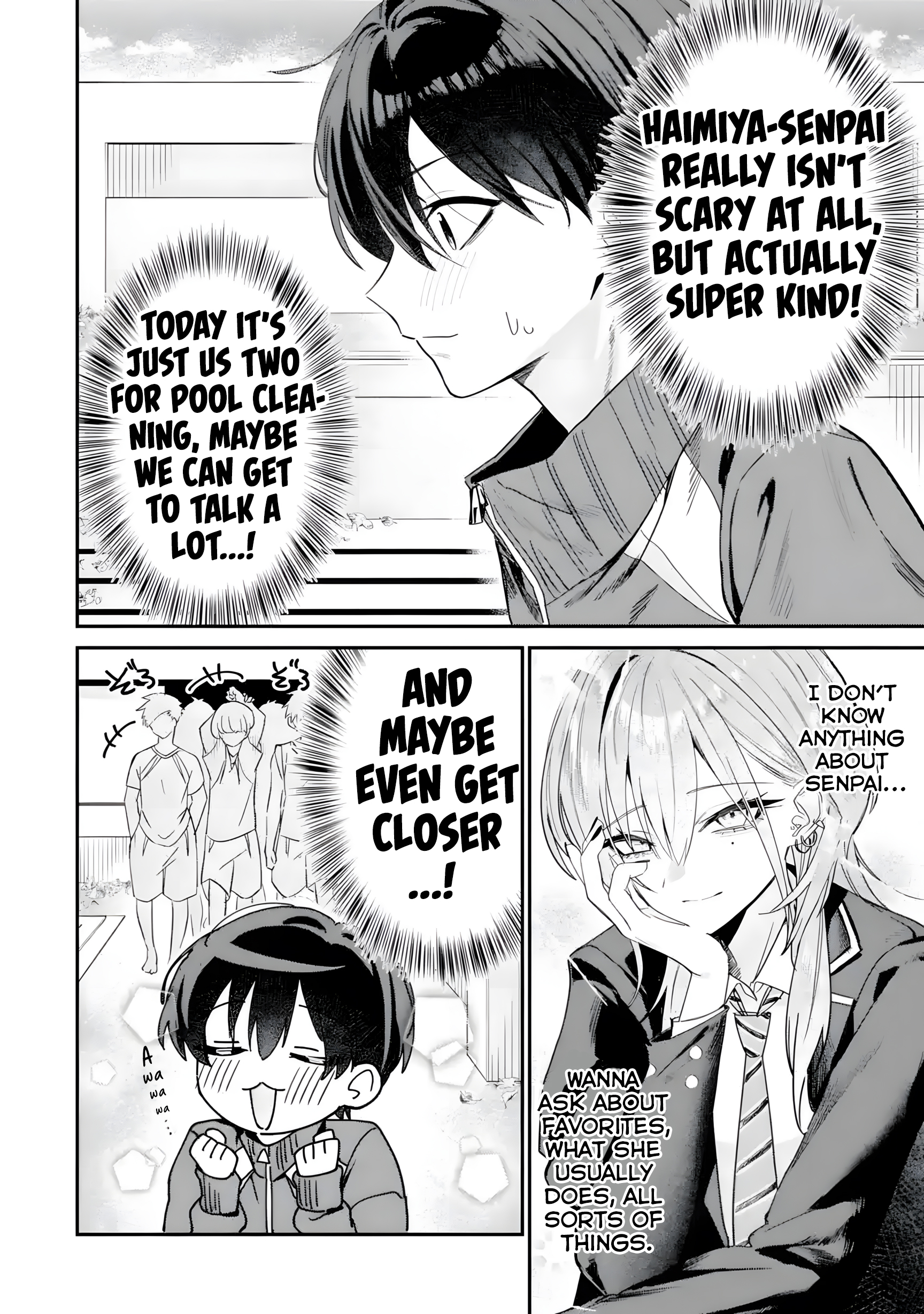 Haimiya-Senpai is Cutie Scary Chapter 4.1 page 5 - 