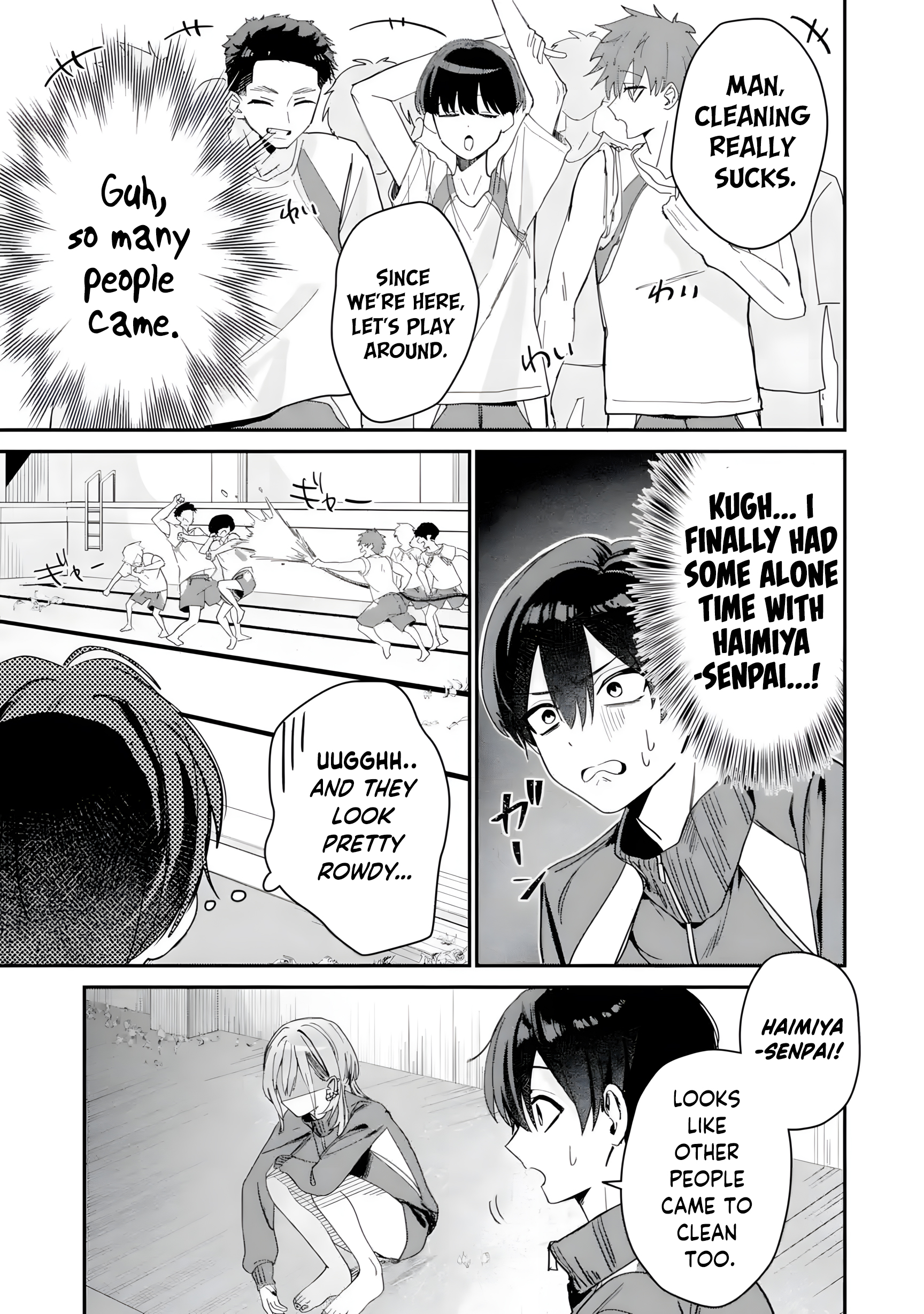 Haimiya-Senpai is Cutie Scary Chapter 4.1 page 6 - 