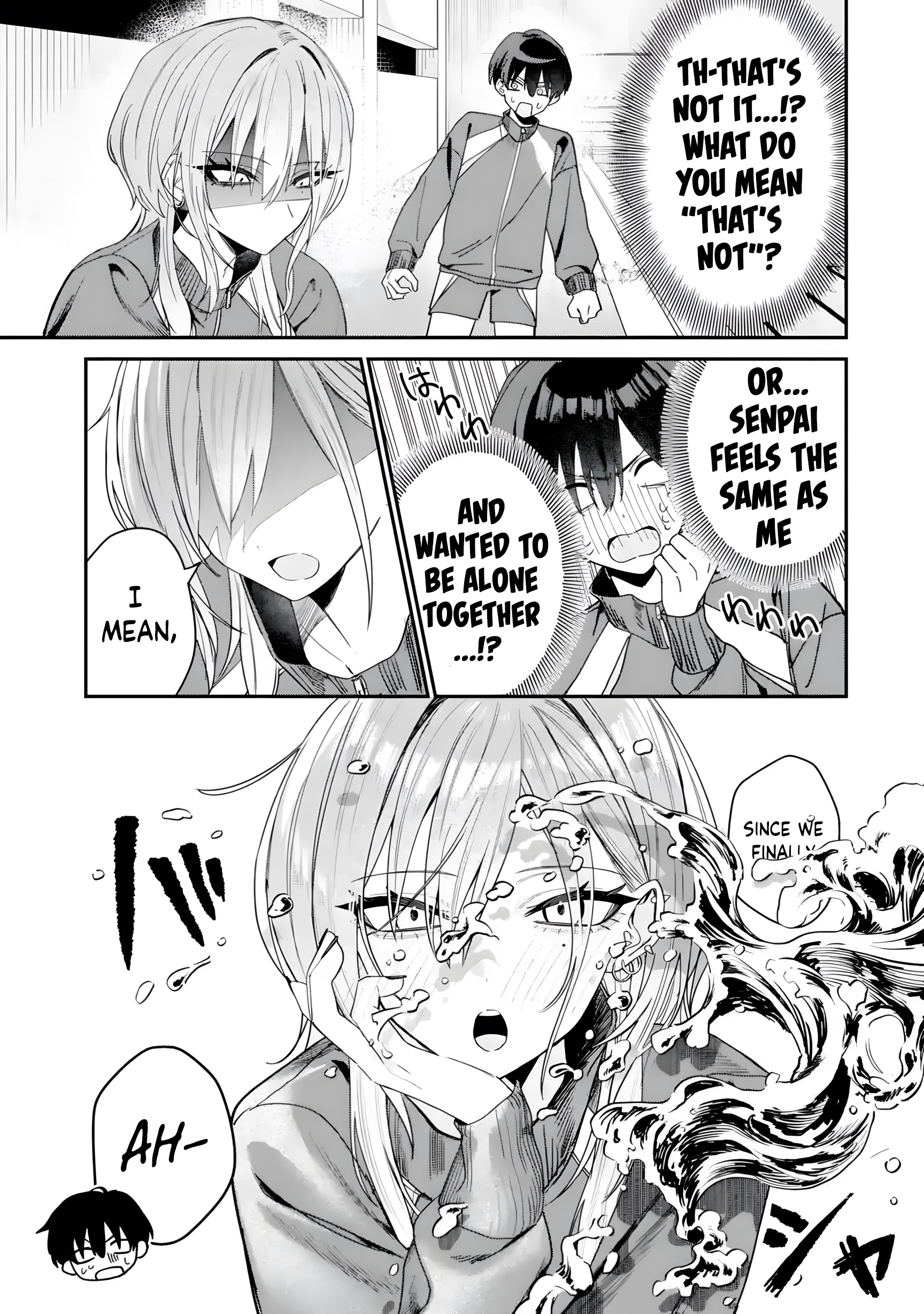 Haimiya-Senpai is Cutie Scary Chapter 4.1 page 8 - 
