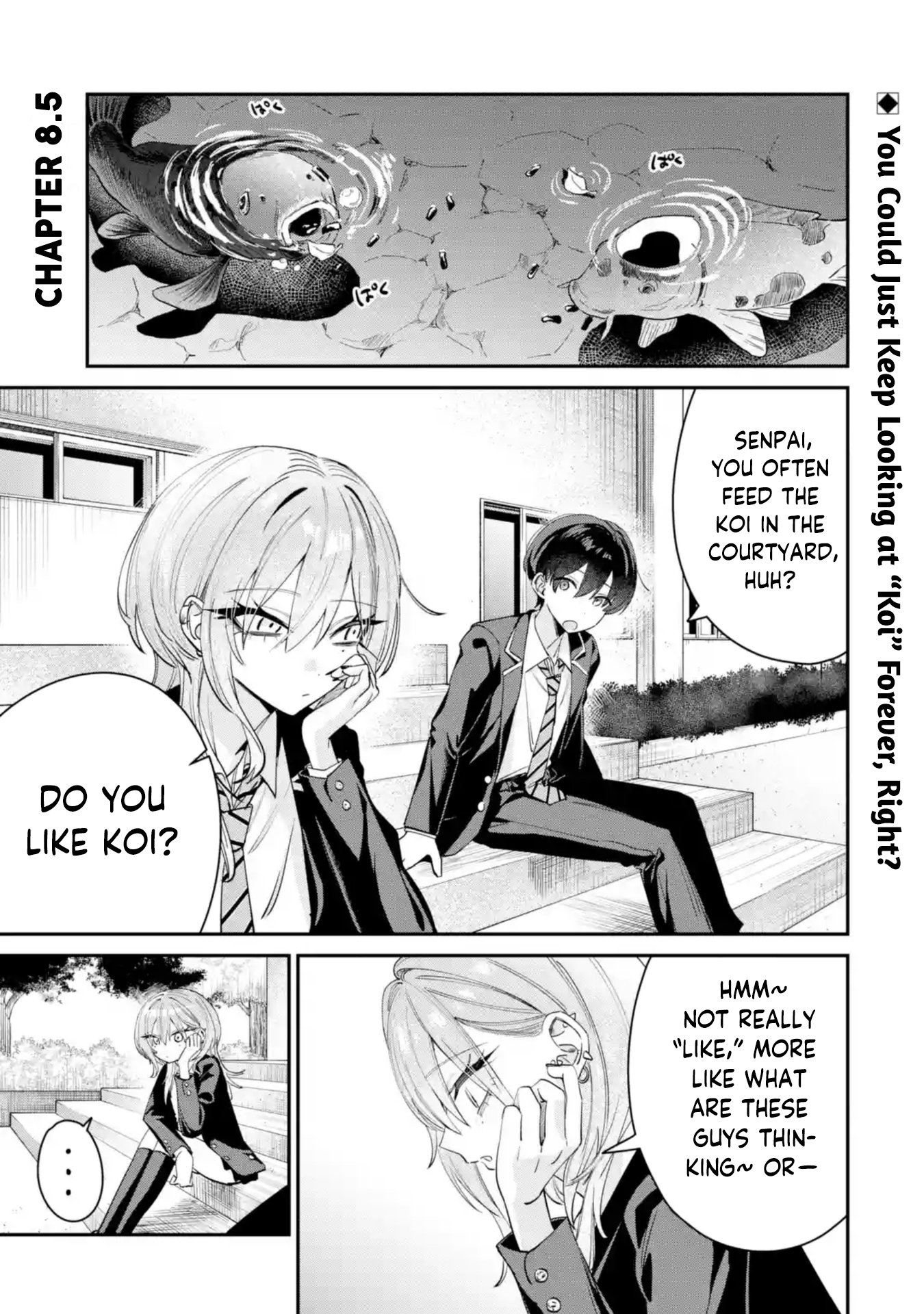 Haimiya-Senpai is Cutie Scary Chapter 4 page 2 - 