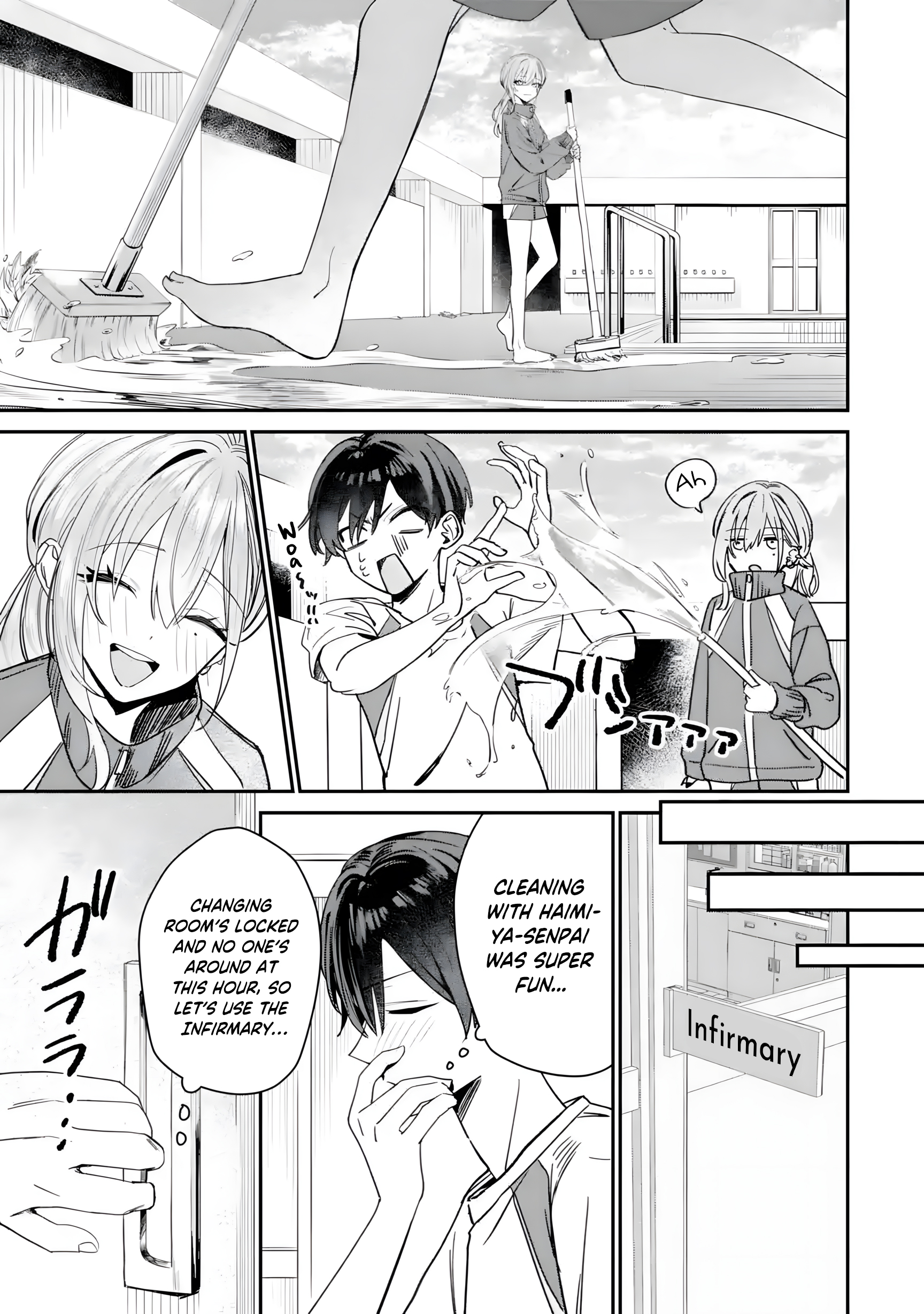 Haimiya-Senpai is Cutie Scary Chapter 5.1 page 8 - 