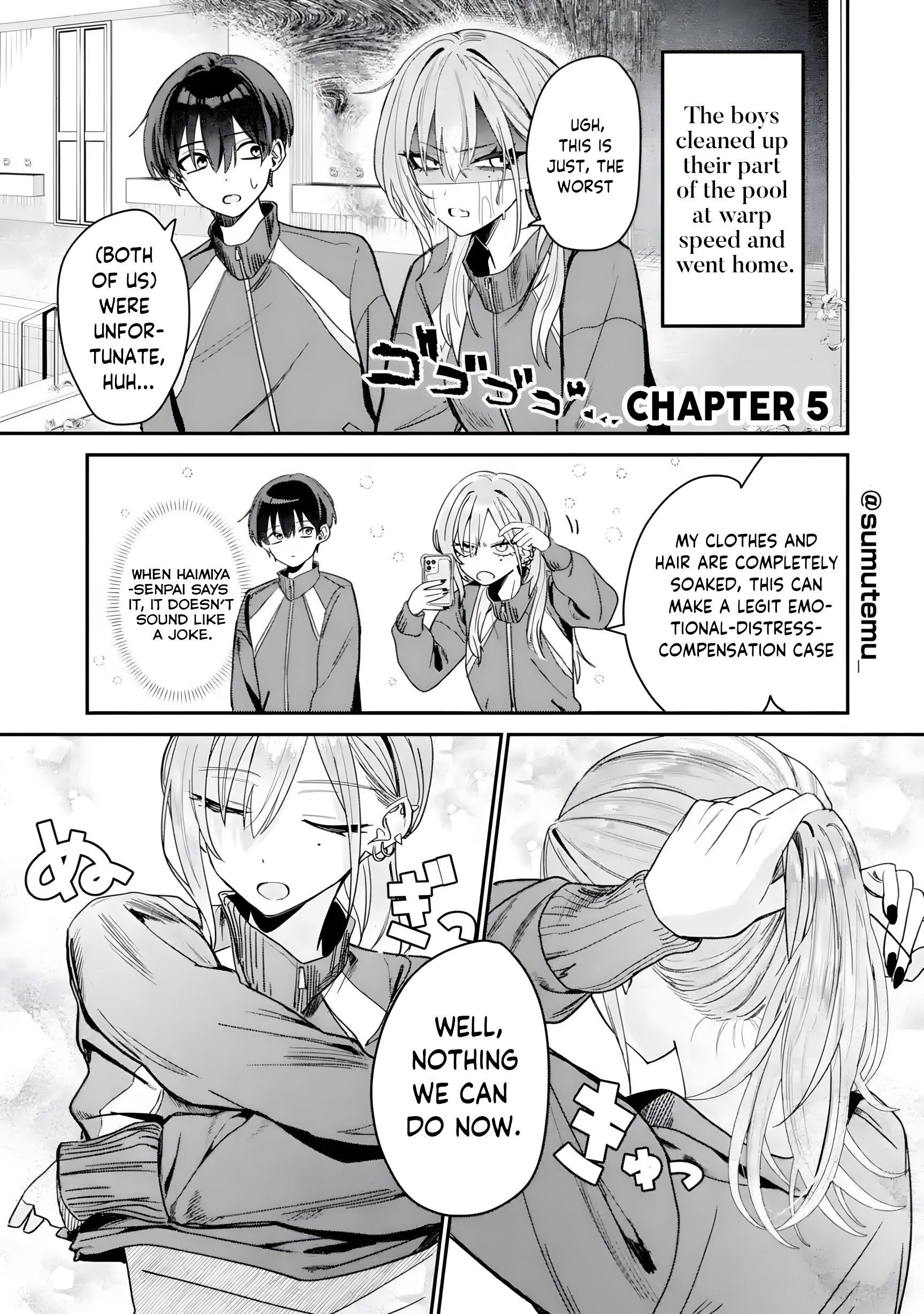 Haimiya-Senpai is Cutie Scary Chapter 5 page 2 - 