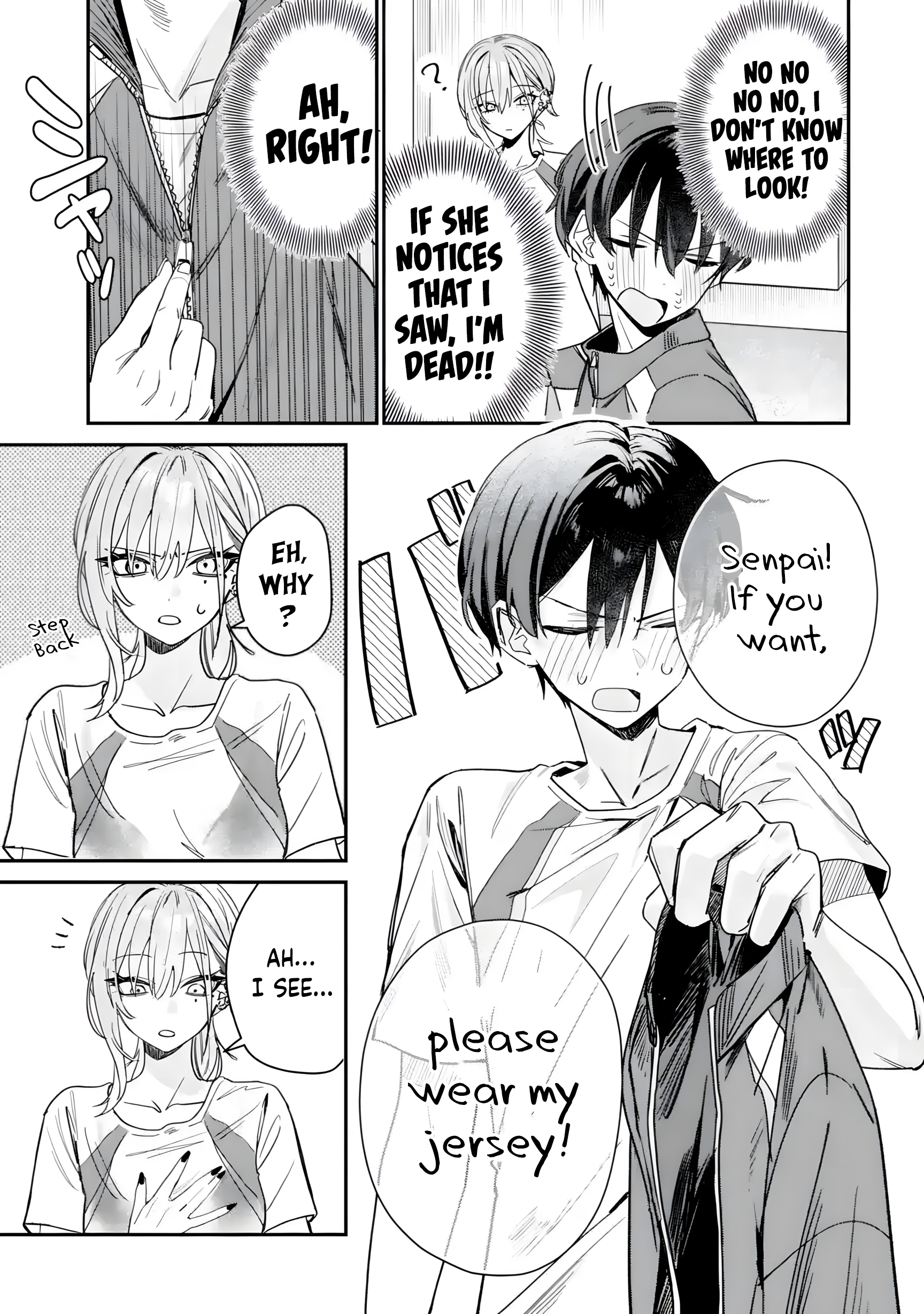Haimiya-Senpai is Cutie Scary Chapter 5 page 4 - 