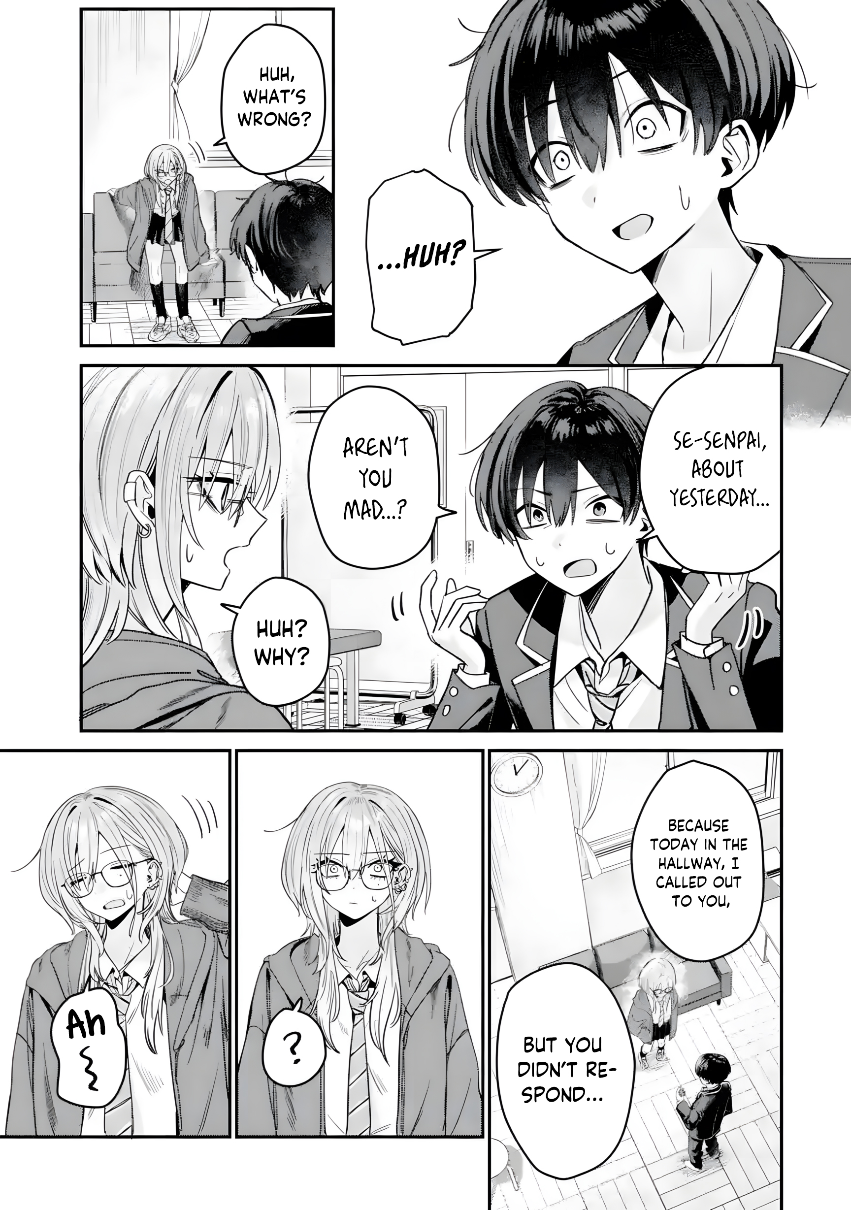 Haimiya-Senpai is Cutie Scary Chapter 6 page 8 - 