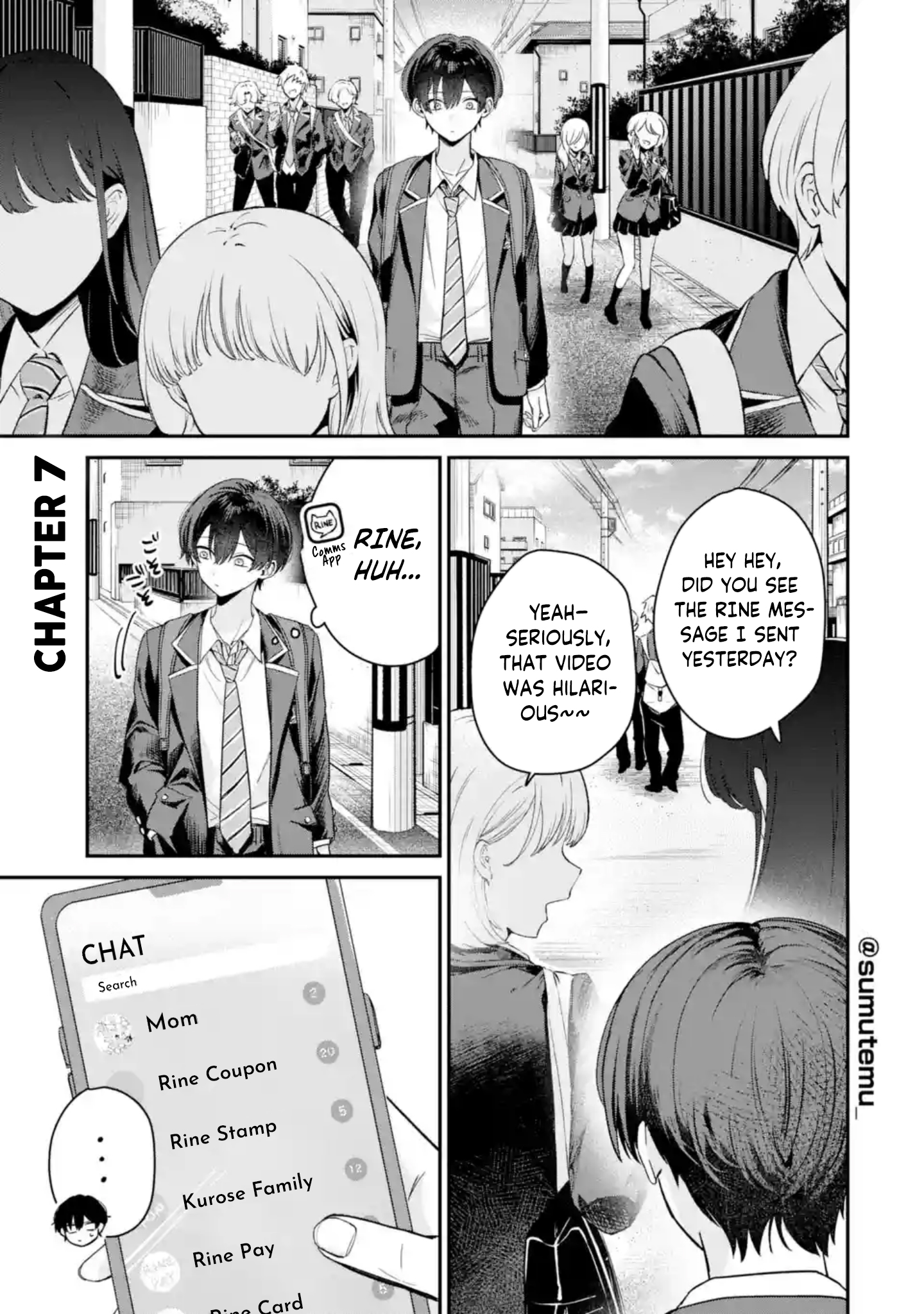 Haimiya-Senpai is Cutie Scary Chapter 7.1 page 2 - 