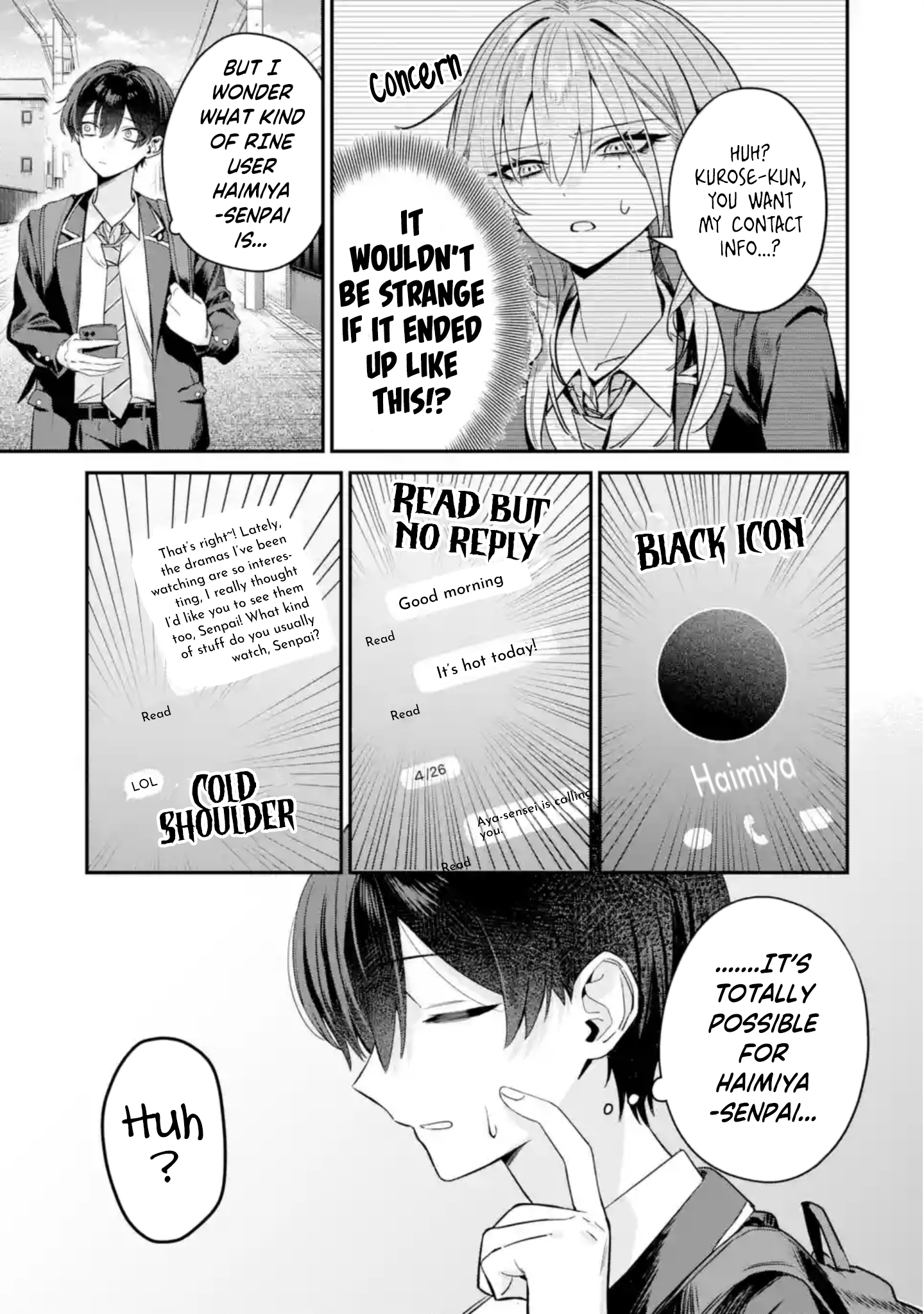 Haimiya-Senpai is Cutie Scary Chapter 7 page 4 - 