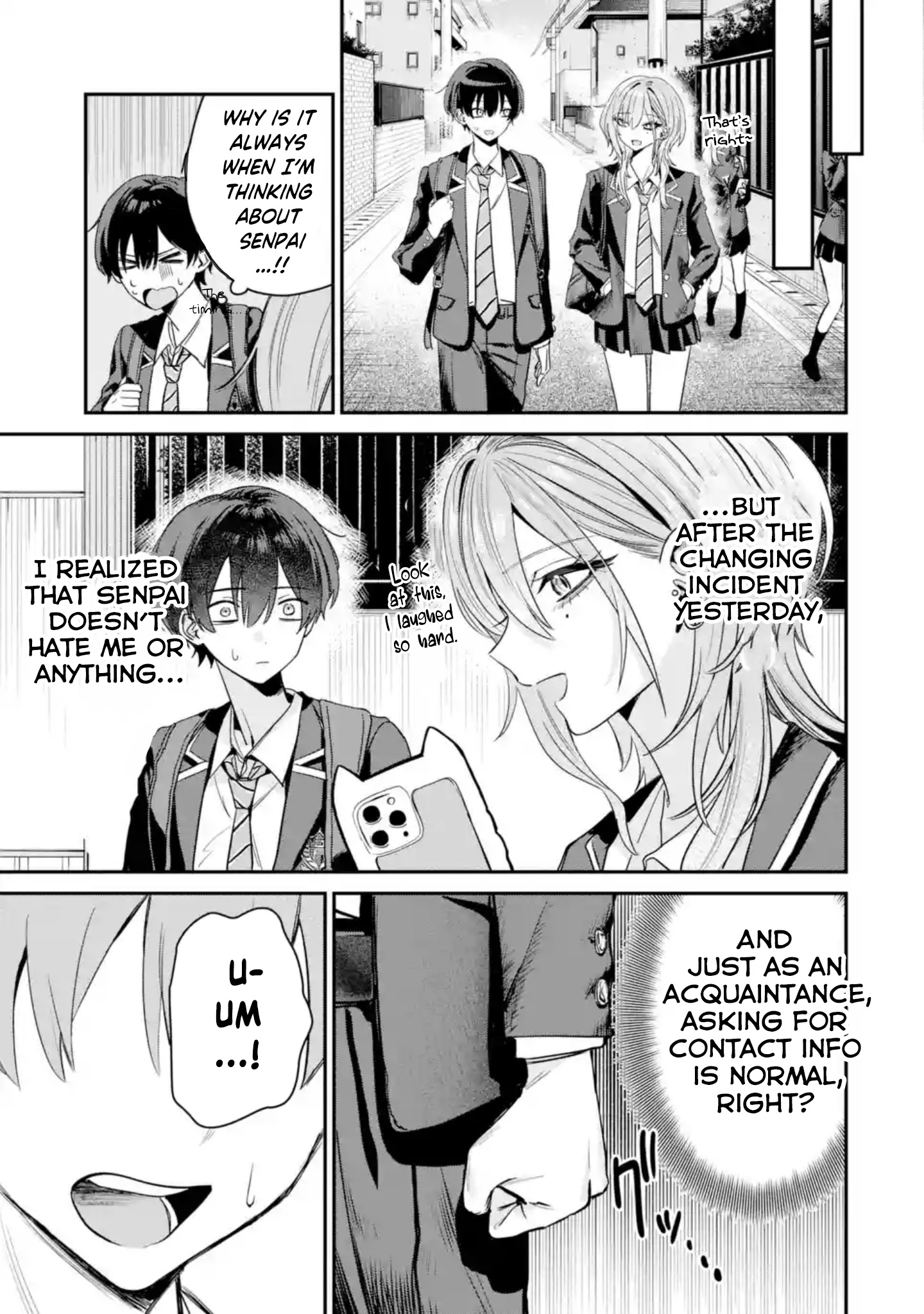 Haimiya-Senpai is Cutie Scary Chapter 7 page 6 - 
