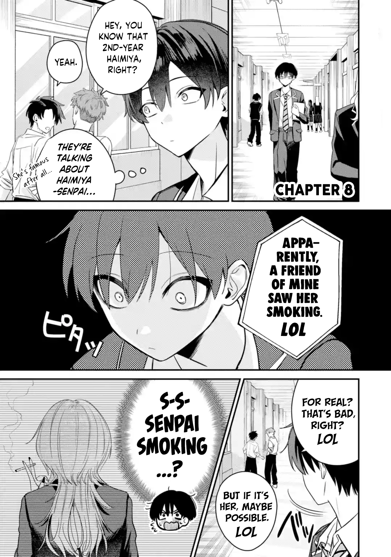 Haimiya-Senpai is Cutie Scary Chapter 8 page 2 - 