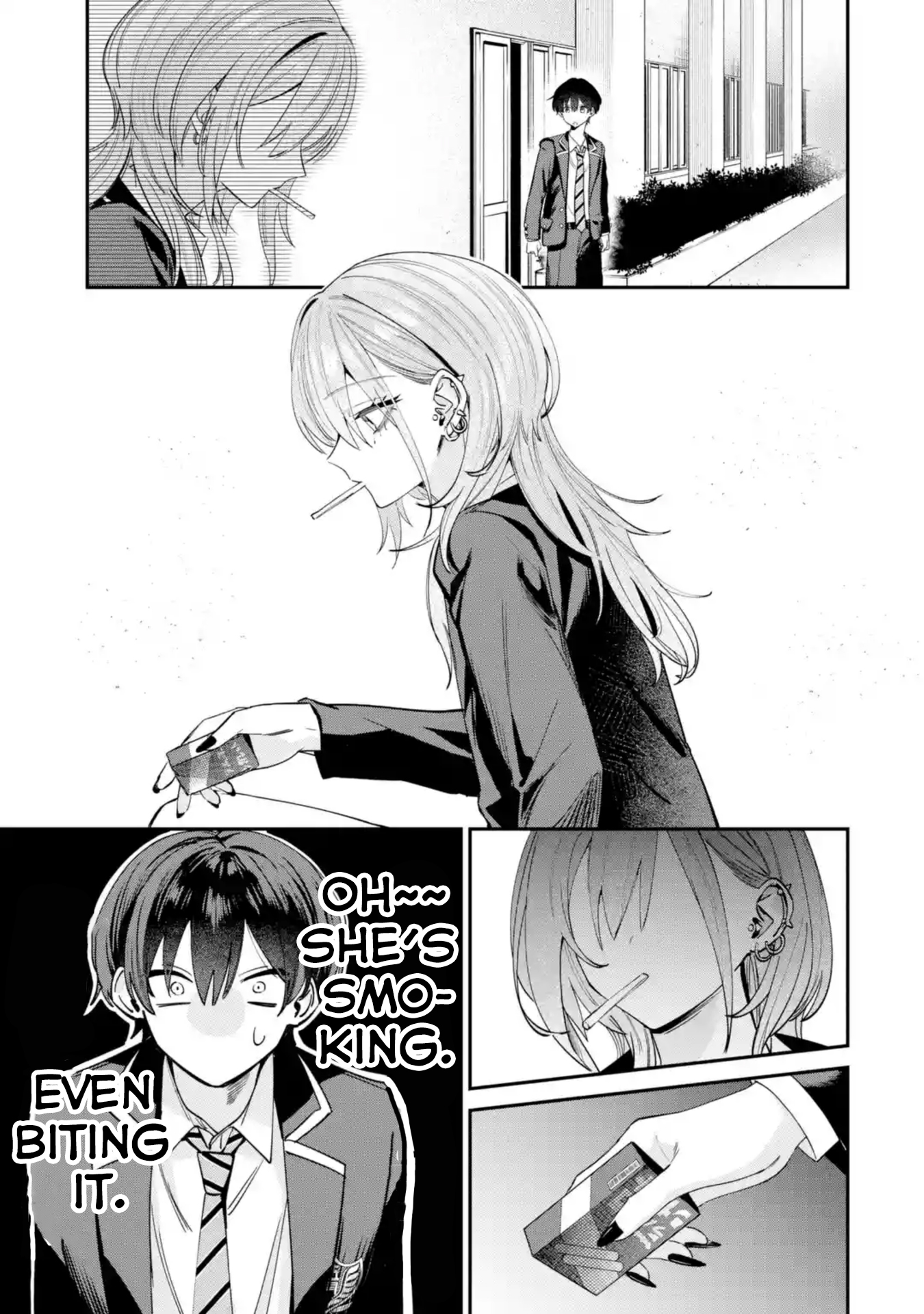 Haimiya-Senpai is Cutie Scary Chapter 8 page 4 - 