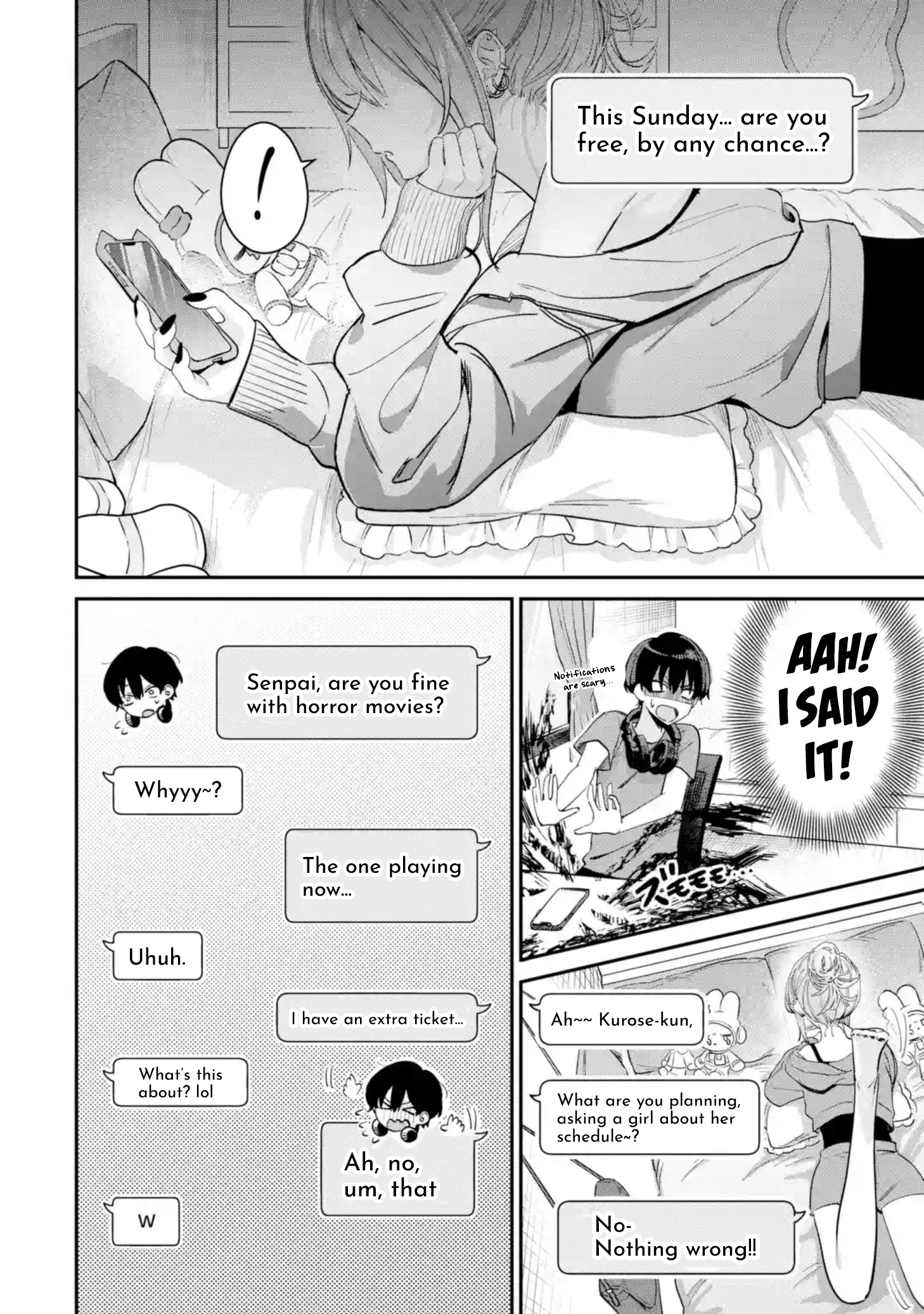 Haimiya-Senpai is Cutie Scary Chapter 9 page 7 - 