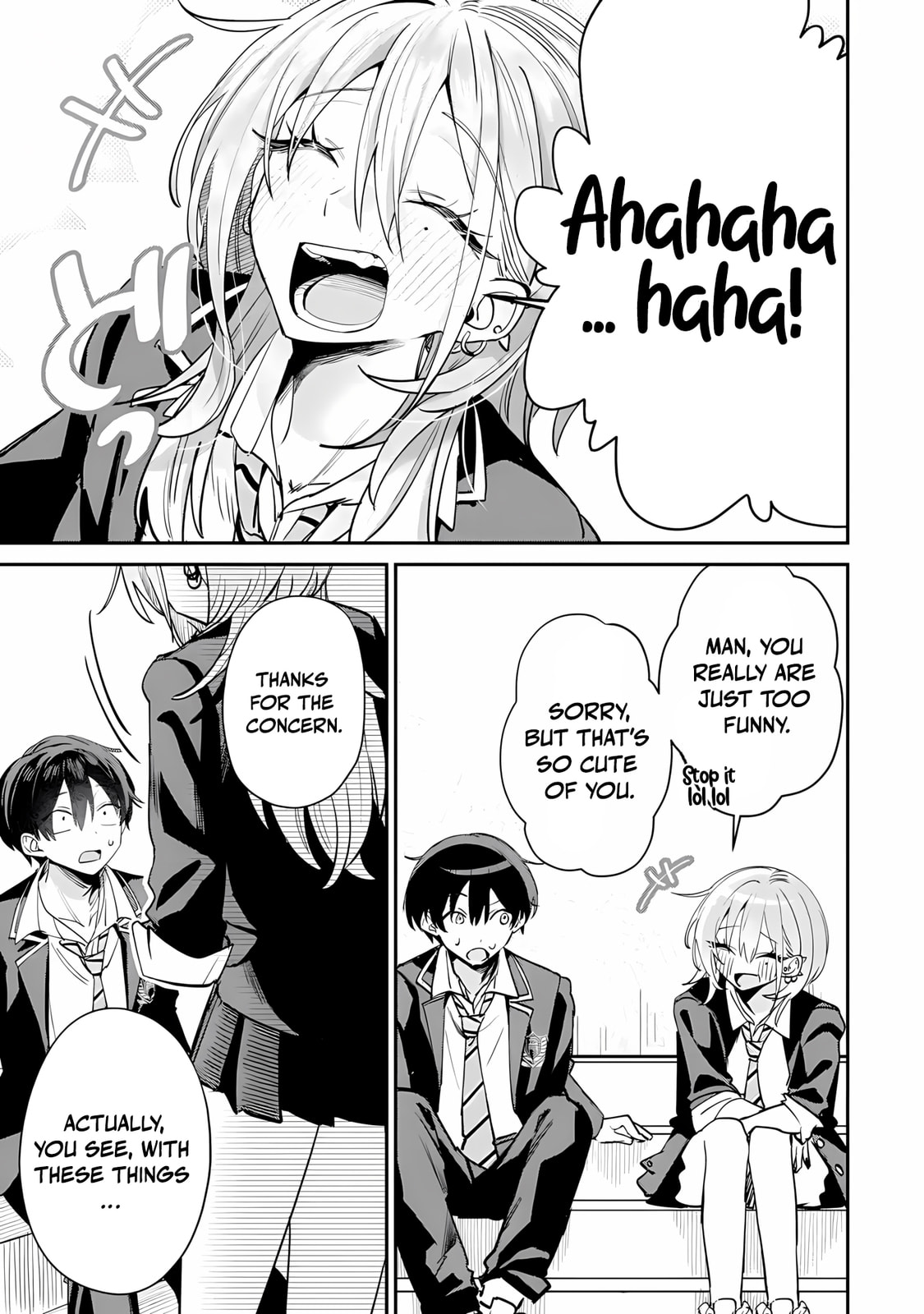 Haimiya Senpai wa Kowakute Kawaii Chapter 19 page 14 - 