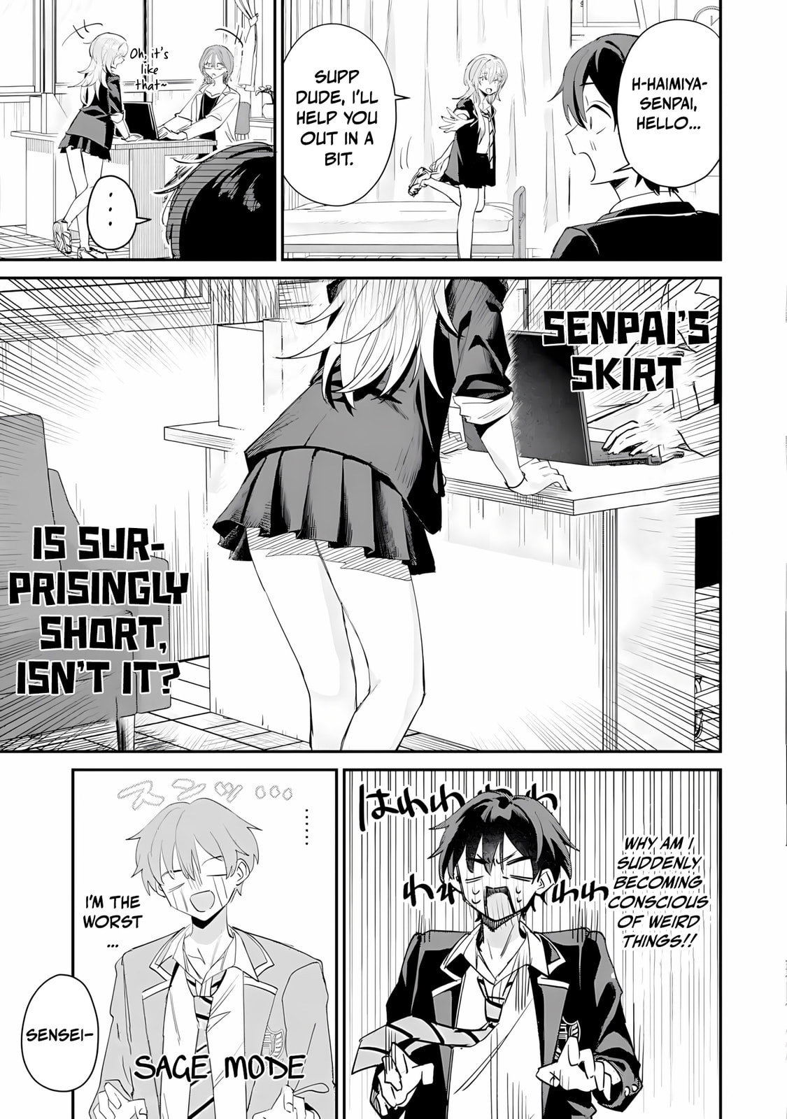 Haimiya Senpai wa Kowakute Kawaii Chapter 19 page 6 - 