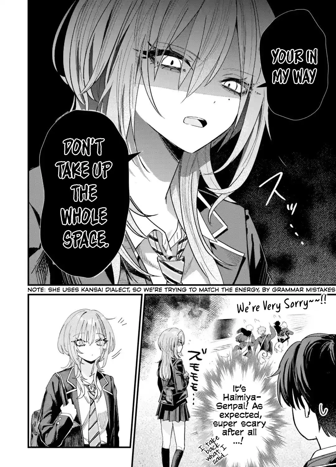 Haimiya Senpai wa Kowakute Kawaii Chapter 2 page 4 - 