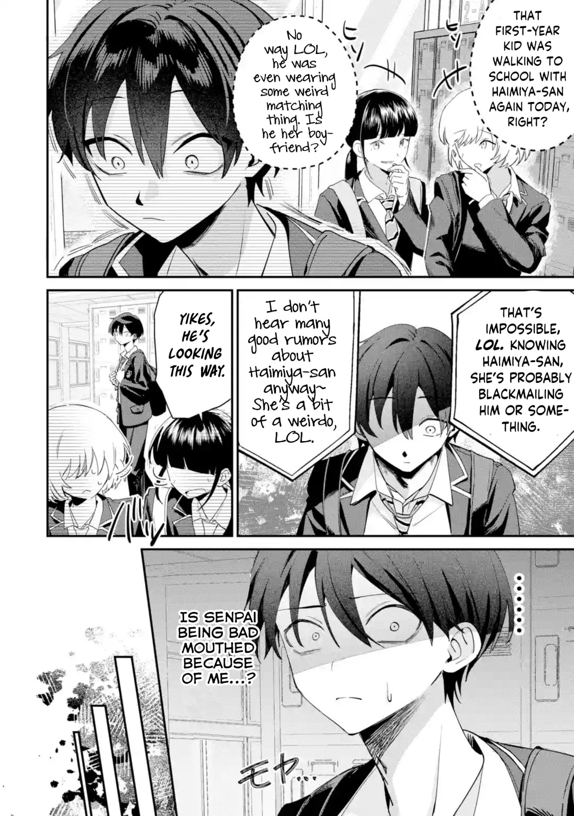 Haimiya Senpai wa Kowakute Kawaii Chapter 20 page 3 - 
