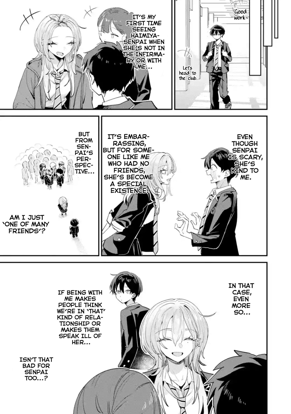 Haimiya Senpai wa Kowakute Kawaii Chapter 20 page 10 - 
