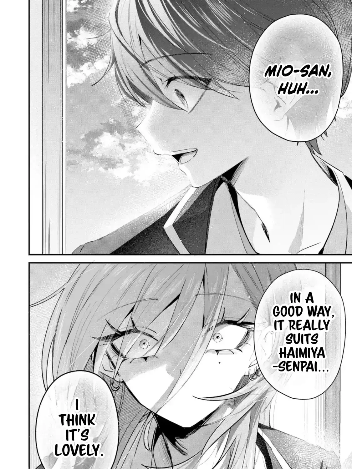 Haimiya Senpai wa Kowakute Kawaii Chapter 23.1 page 9 - 