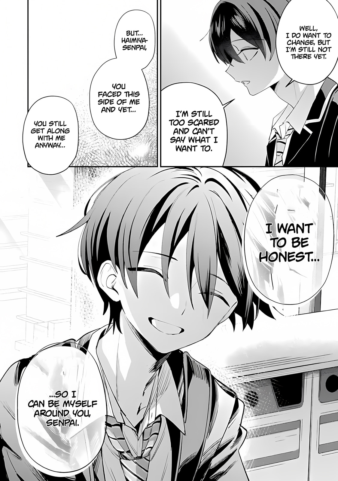 Haimiya Senpai wa Kowakute Kawaii Chapter 25 page 11 - 