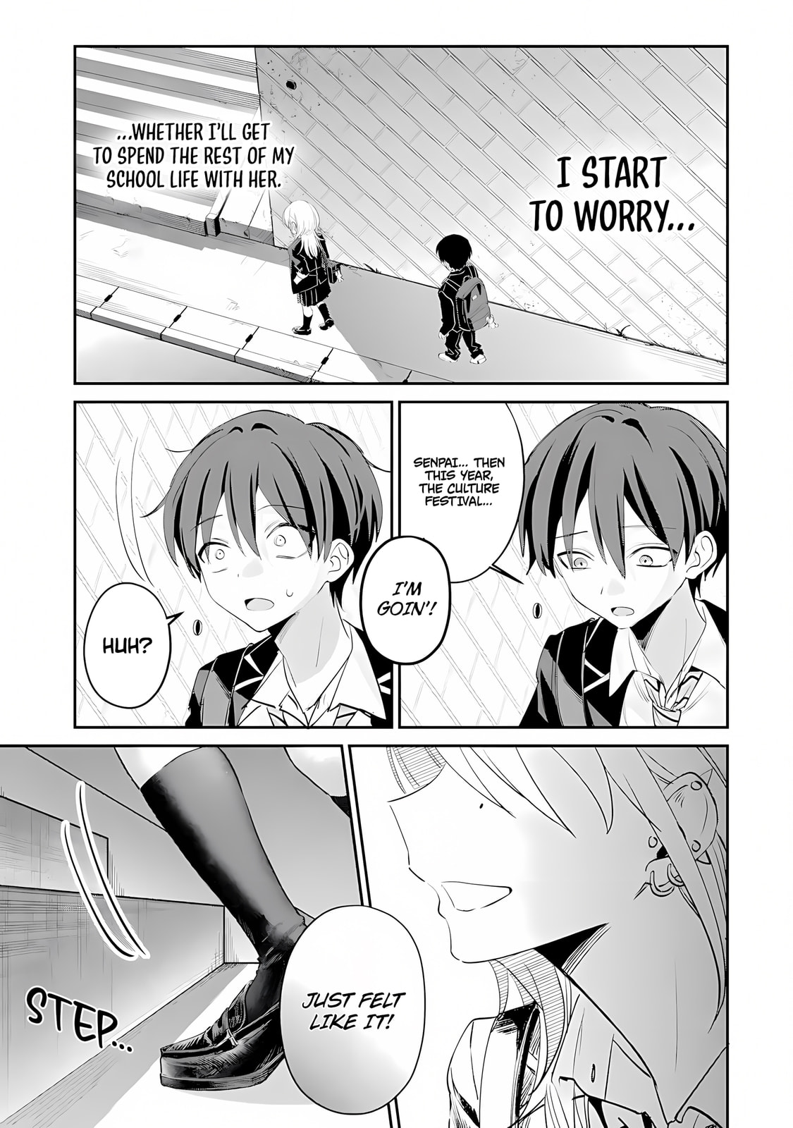 Haimiya Senpai wa Kowakute Kawaii Chapter 25 page 16 - 