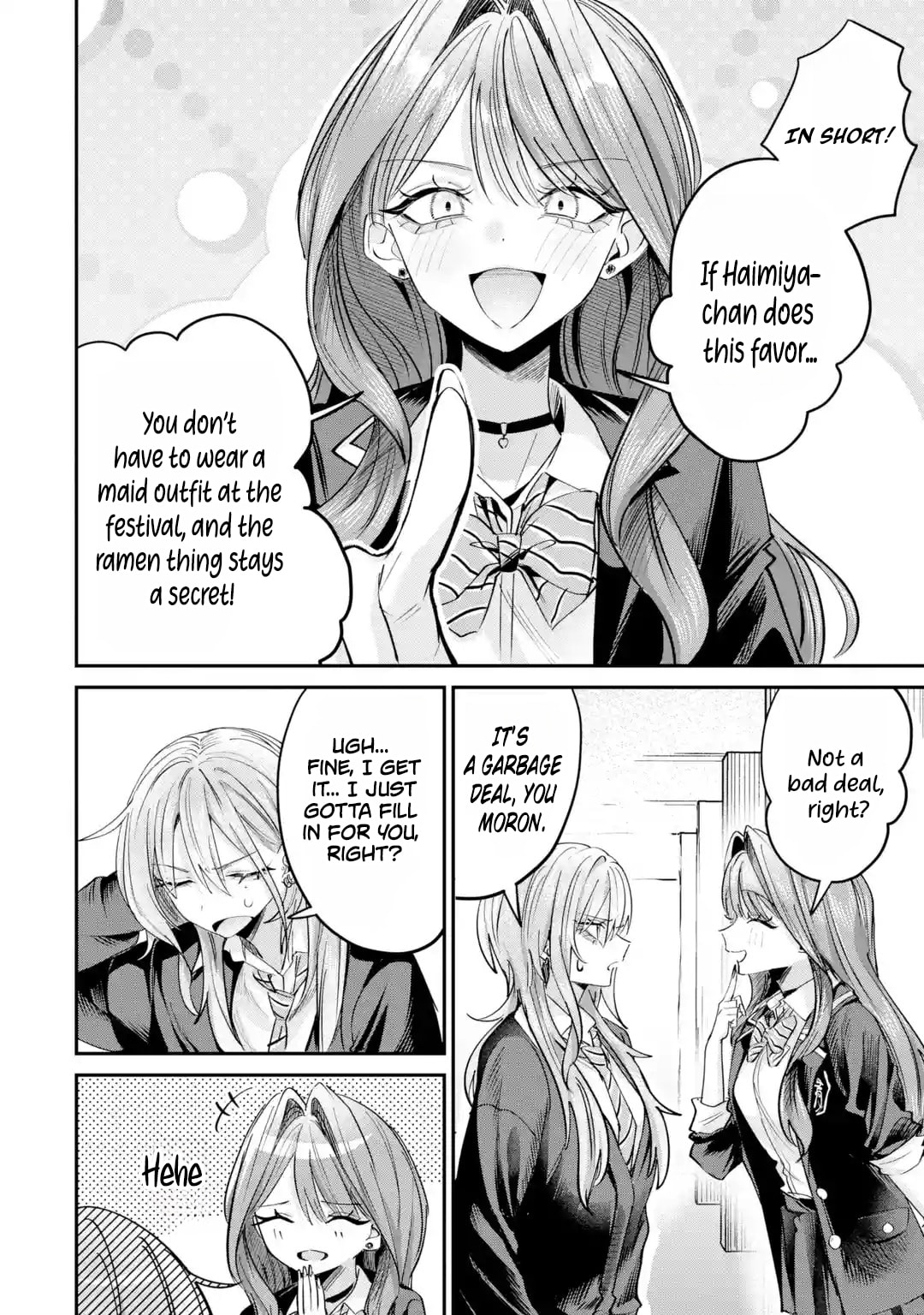 Haimiya Senpai wa Kowakute Kawaii Chapter 27 page 15 - 