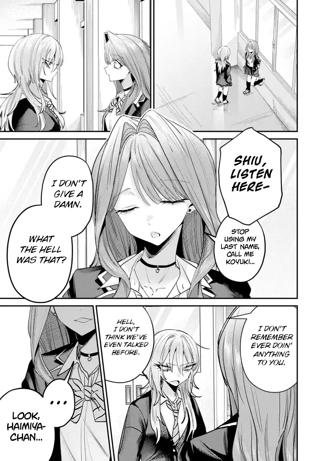 Haimiya Senpai wa Kowakute Kawaii Chapter 27 page 8 - 