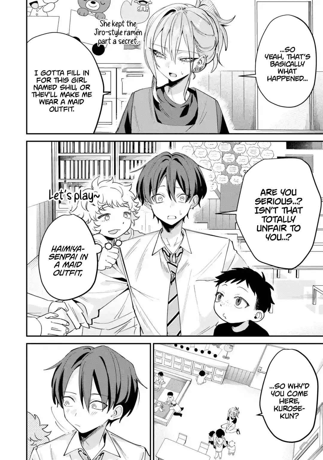 Haimiya Senpai wa Kowakute Kawaii Chapter 28 page 13 - 