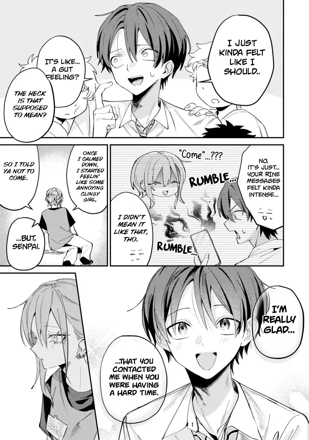 Haimiya Senpai wa Kowakute Kawaii Chapter 28 page 14 - 